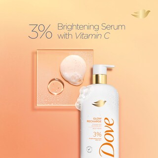 Foto 4 | Gel De Baño Dove Glow Recharge Exfoliante 550 Ml Con Vitamina C - Venta Internacional.
