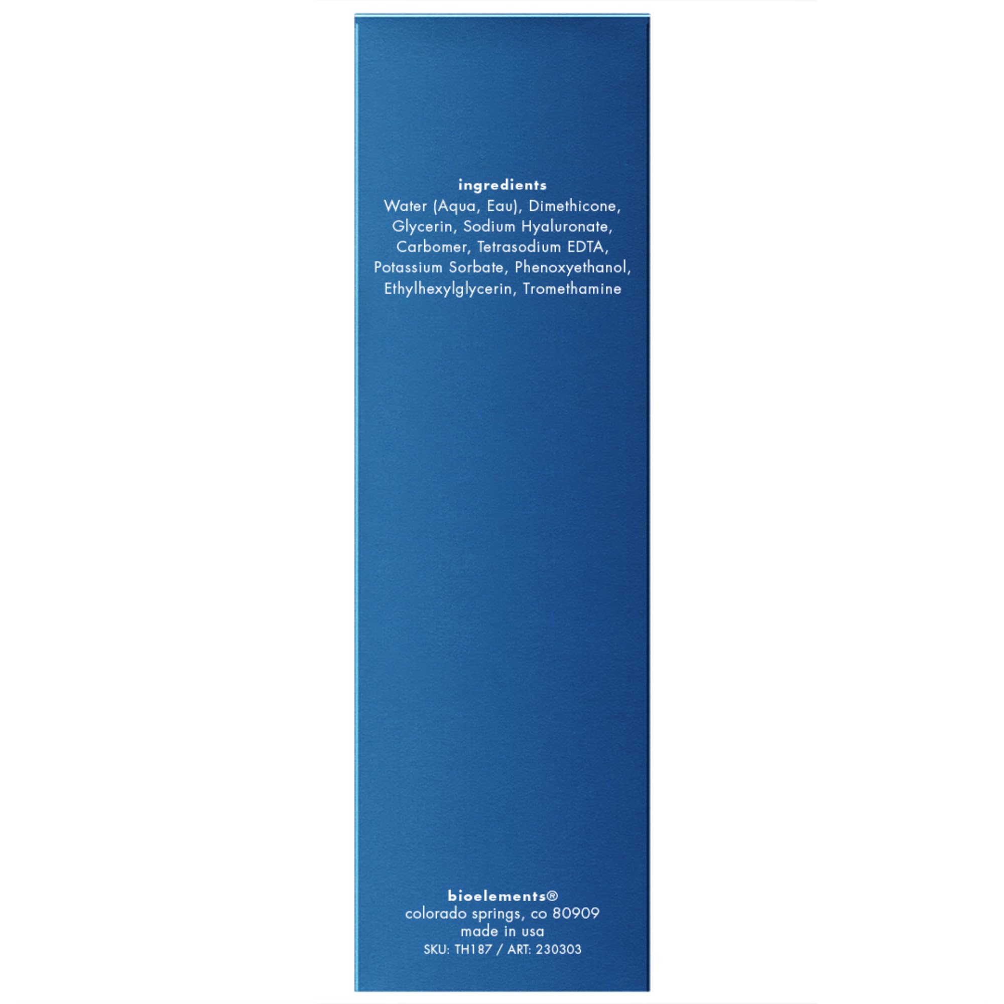 Foto 3 pulgar | Sérum Facial Bioelements Moisture, 10 A 30 Ml, Superhidratante - Venta Internacional.