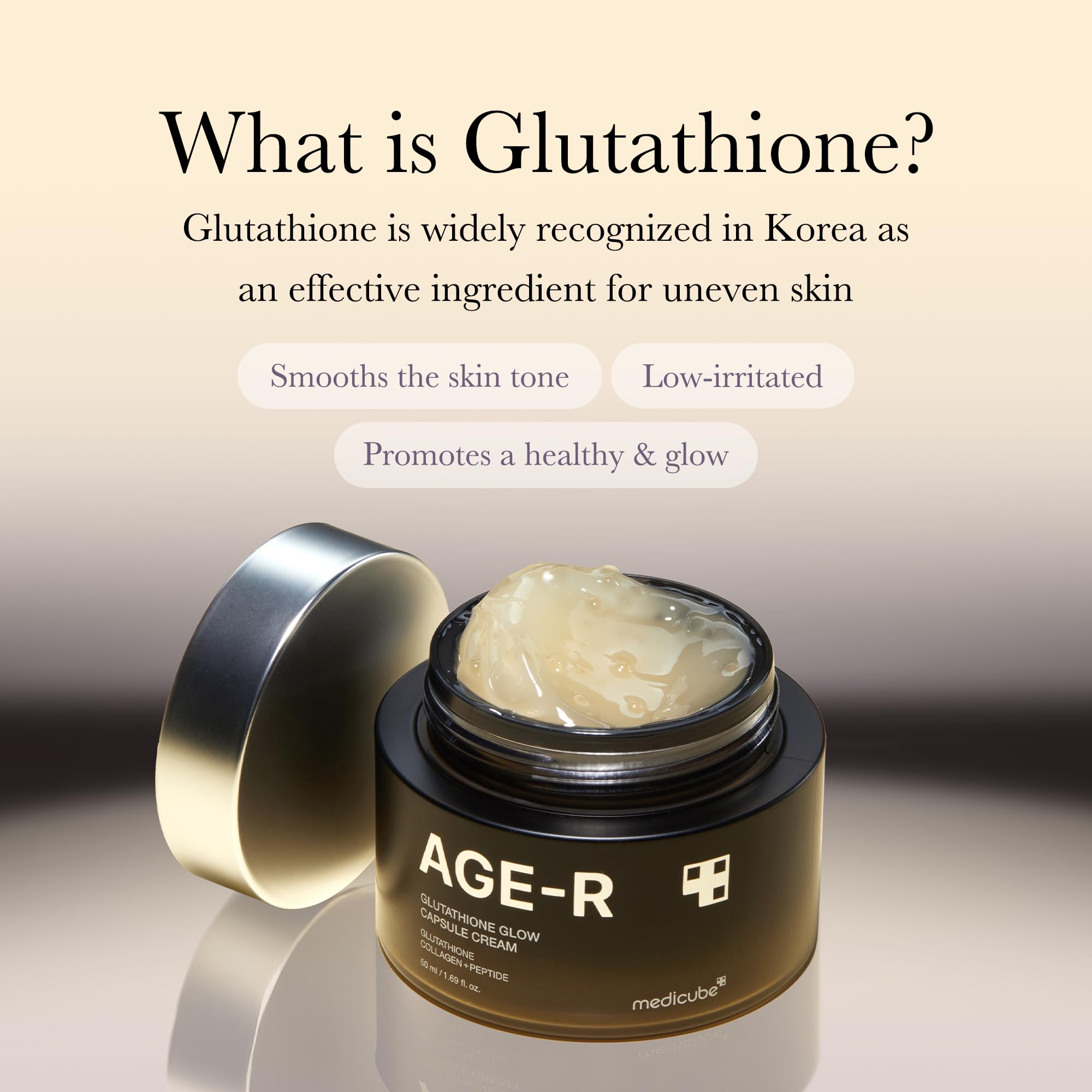 Foto 4 | Crema Facial Medicube Age-r Glutatión Glow Capsule 50 Ml - Venta Internacional.