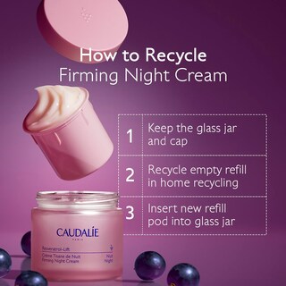 Foto 4 | Crema Hidratante Nocturna Caudalie Resveratrol Lift Retinol Alternative - Venta Internacional.