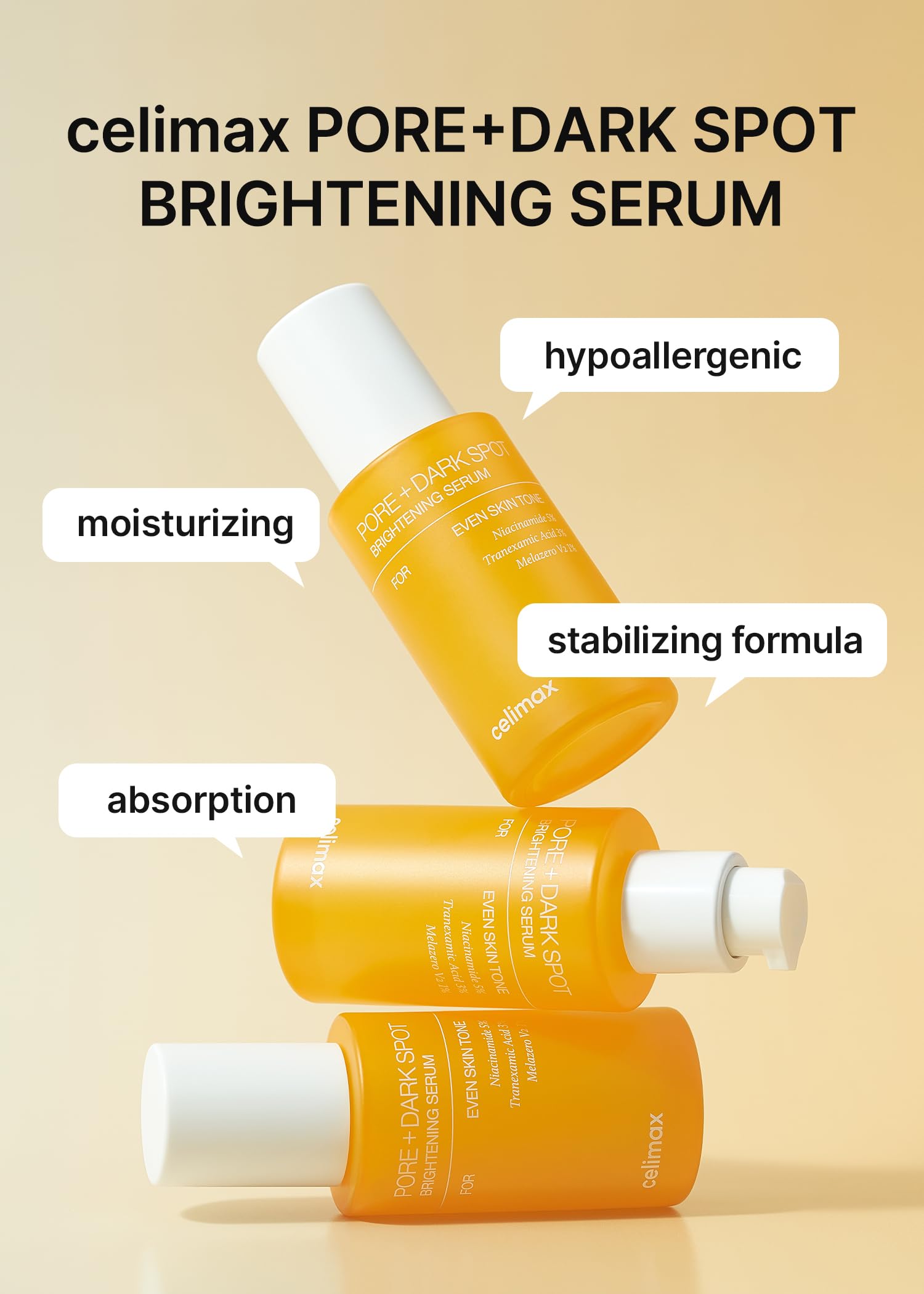 Foto 3 pulgar | Sérum Celimax Aclarador De Poros Y Manchas Oscuras 30 Ml Con Niacinamida - Venta Internacional.