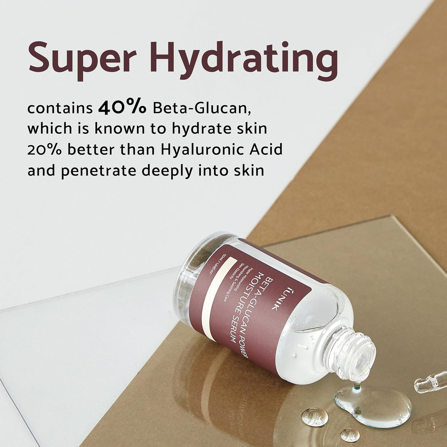 Foto 4 | Set De Crema Hidratante Y Sérum Iunik Beta Glucan 400.000 Ppm - Venta Internacional.
