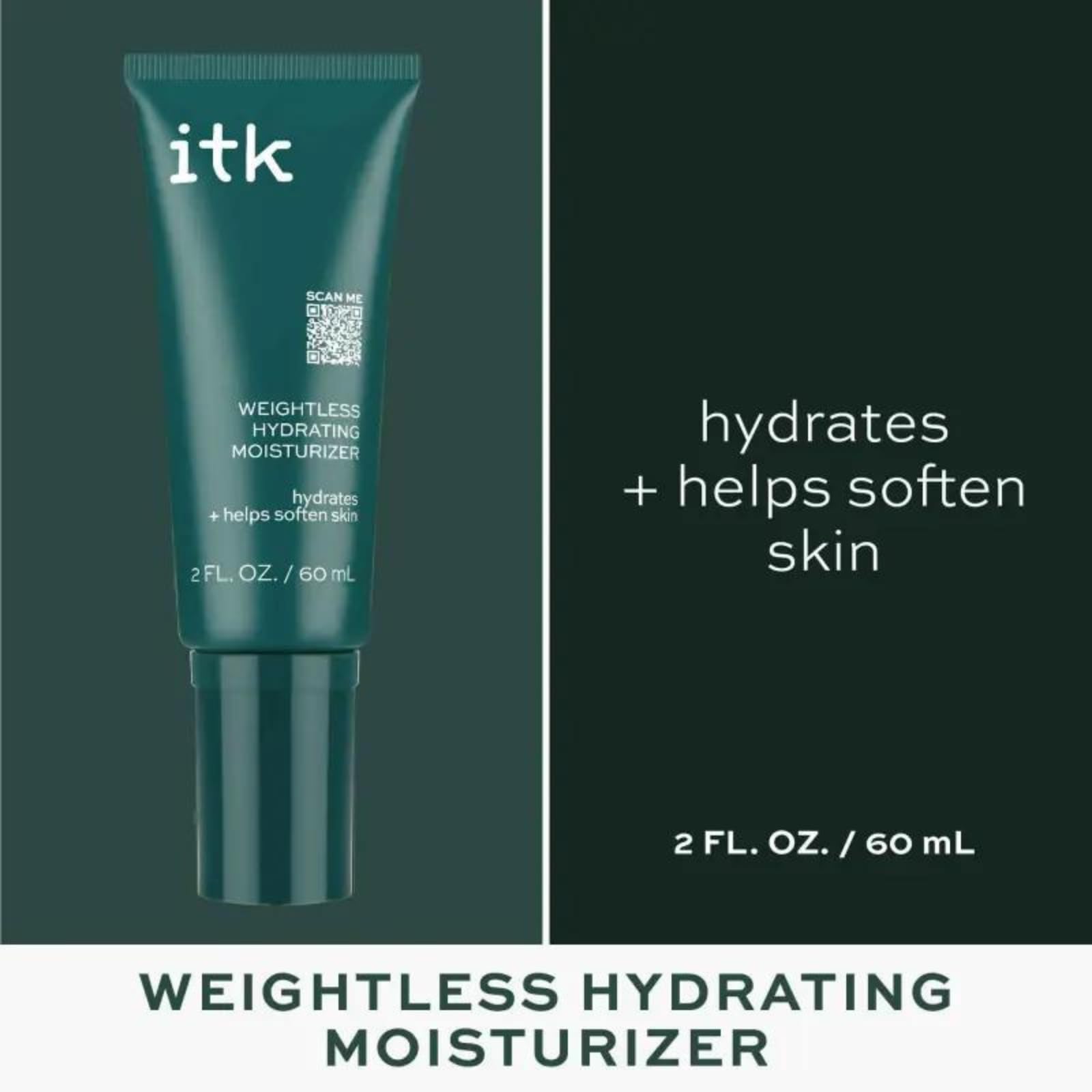 Foto 5 pulgar | Crema Hidratante Itk Skincare Weightless Hydrating Face 60 Ml - Venta Internacional.