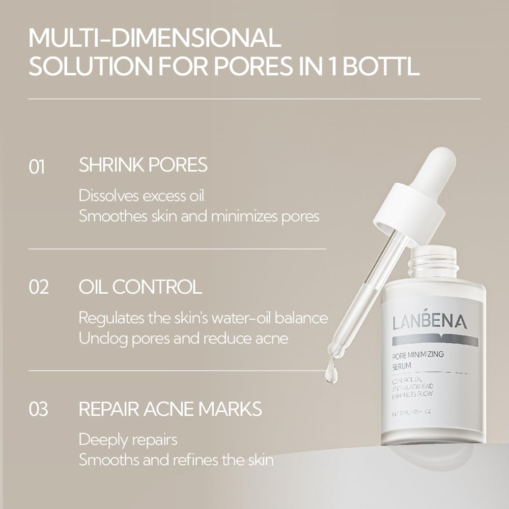 Foto 5 | Sérum Minimizador De Poros Lanbena 2.0 Treatment 30 Ml Para Rostro - Venta Internacional.