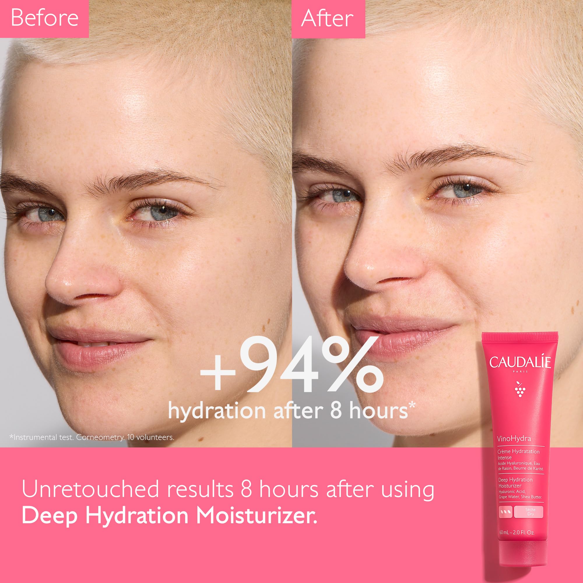 Foto 3 pulgar | Crema Hidratante Caudalie Vinohydra Deep Hydra Con Ácido Hialurónico - Venta Internacional.