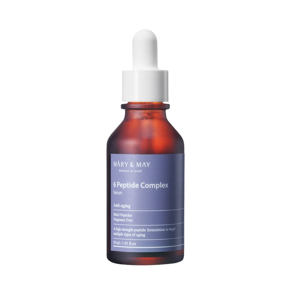 Foto 2 pulgar | Sérum Mary&may 6 Peptide Complex Advanced Wrinkle 30 Ml - Venta Internacional.
