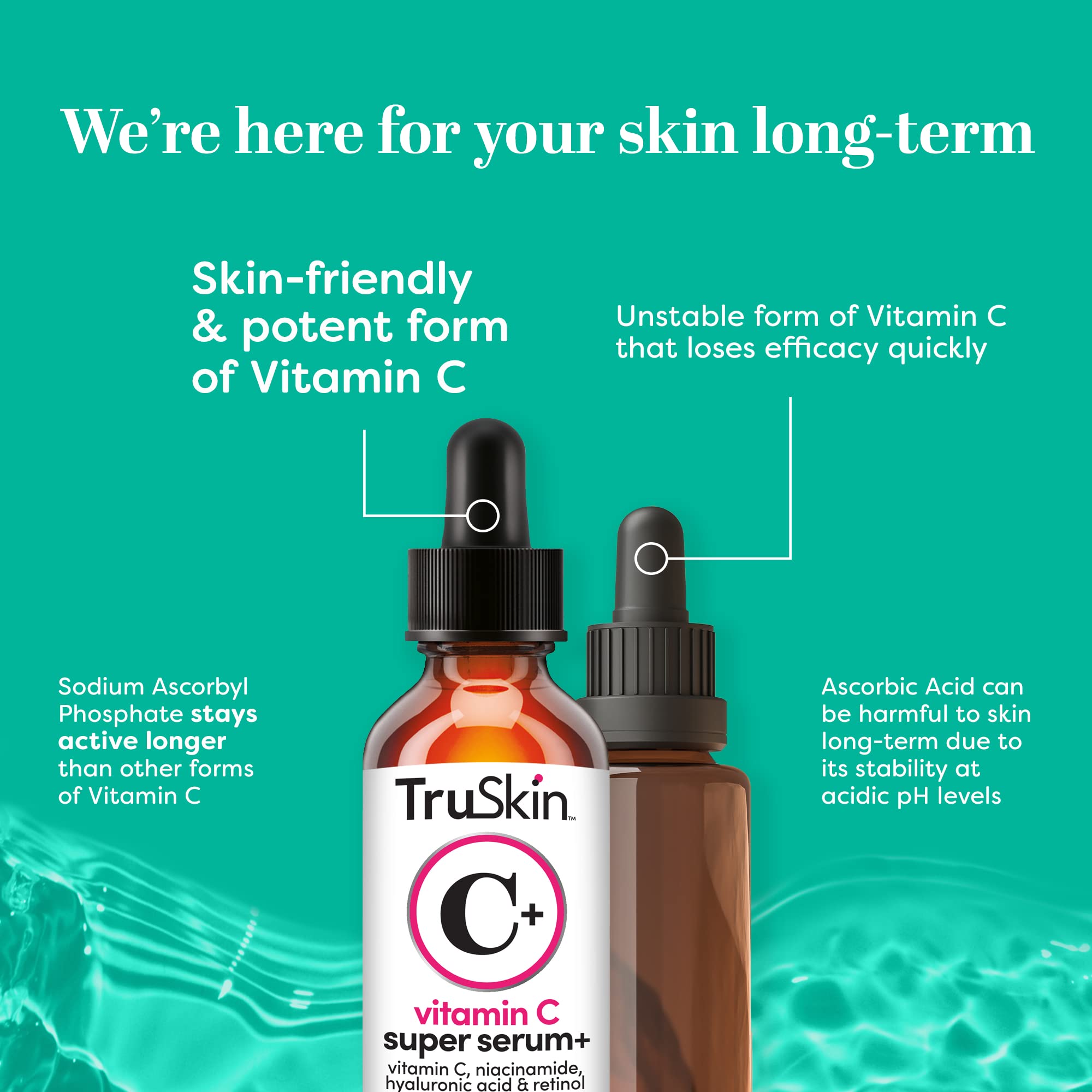 Foto 4 | Sérum Truskin Con Vitamina C Plus Super Serum, 30 Ml, Antienvejecimiento - Venta Internacional.