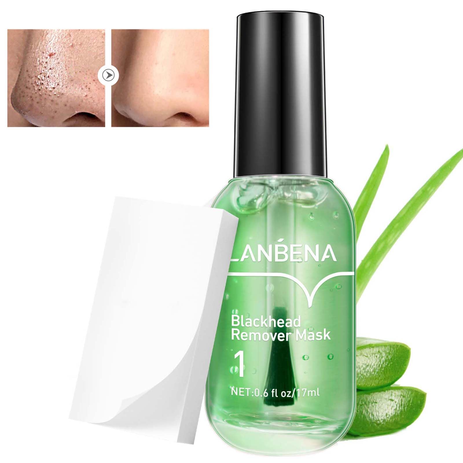 Foto 2 pulgar | Mascarilla Eliminadora De Puntos Negros Lanbena 2 En 1, Aceite De Té Verde, 100 Ml - Venta Internacional.