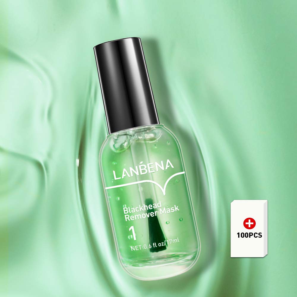 Foto 3 | Mascarilla Eliminadora De Puntos Negros Lanbena 2 En 1, Aceite De Té Verde, 100 Ml - Venta Internacional.