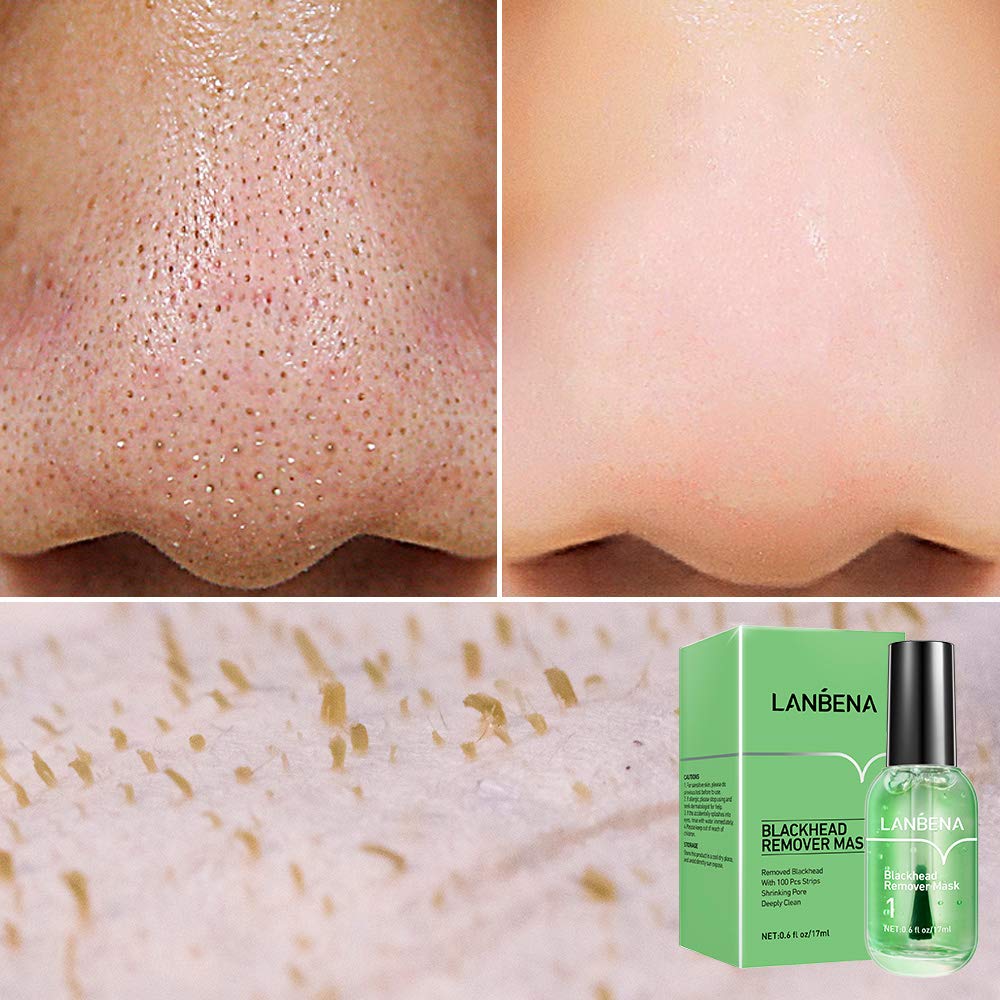 Foto 7 | Mascarilla Eliminadora De Puntos Negros Lanbena 2 En 1, Aceite De Té Verde, 100 Ml - Venta Internacional.