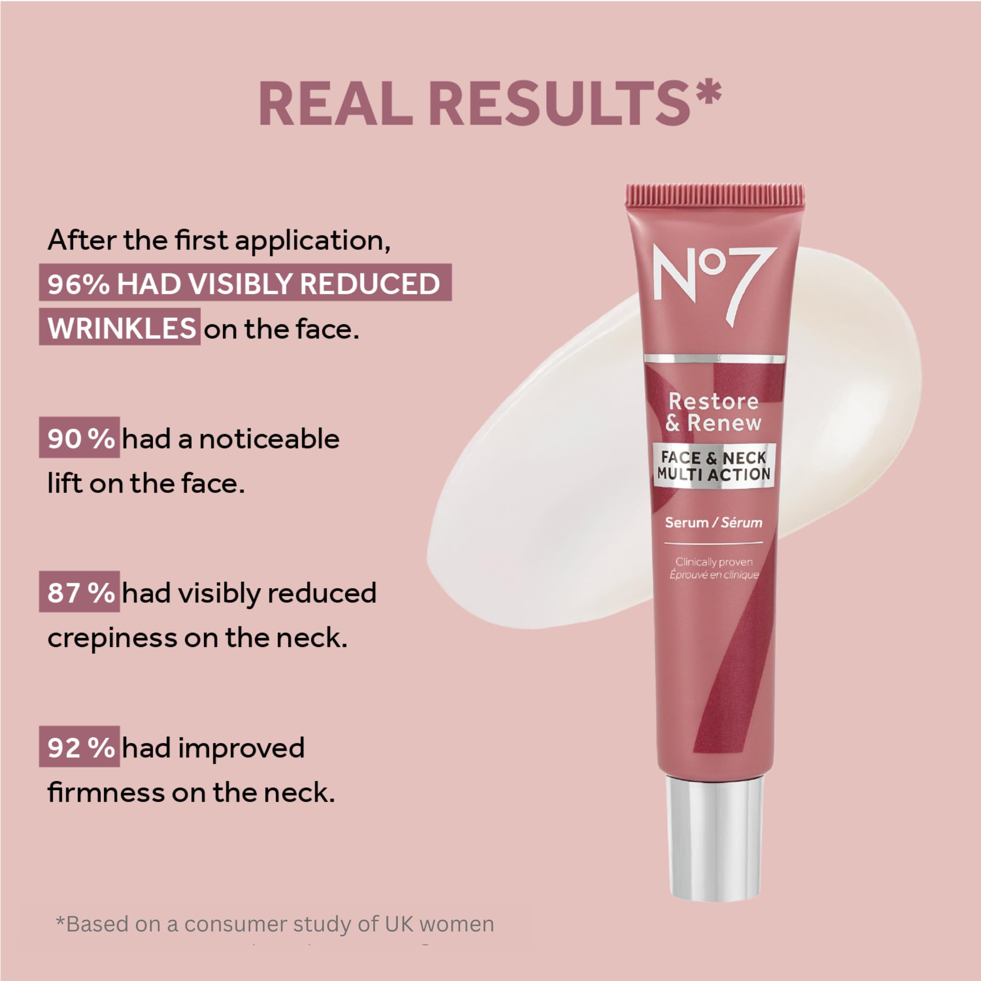 Foto 6 pulgar | Serum No7 Restore & Renew Para Rostro Y Cuello, Antienvejecimiento, 50 Ml (paquete De 2) - Venta Internacional.