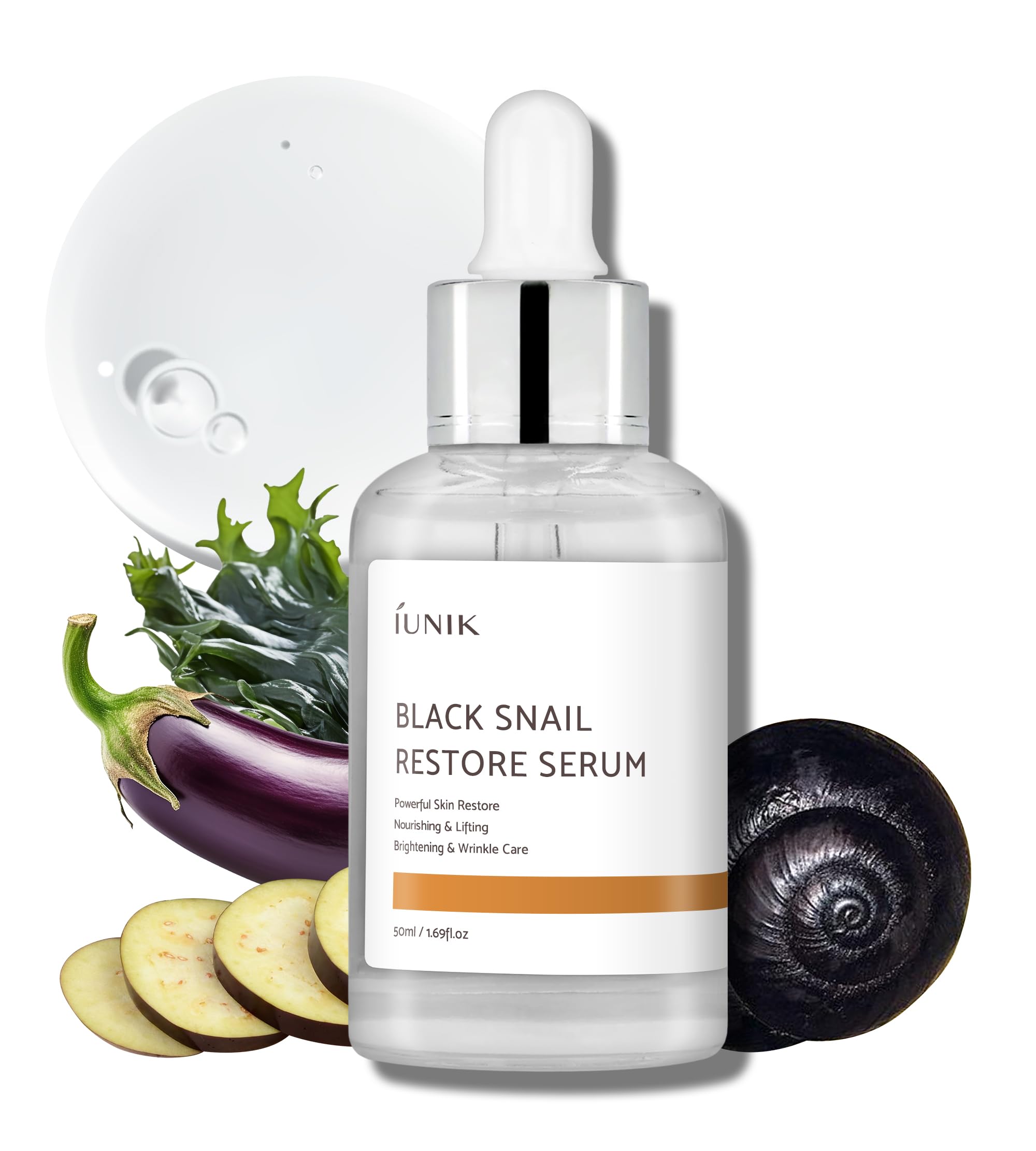 Foto 1 | Sérum Iunik Black Snail 70% Con Esencia De Centella Asiática 30 Ml - Venta Internacional.