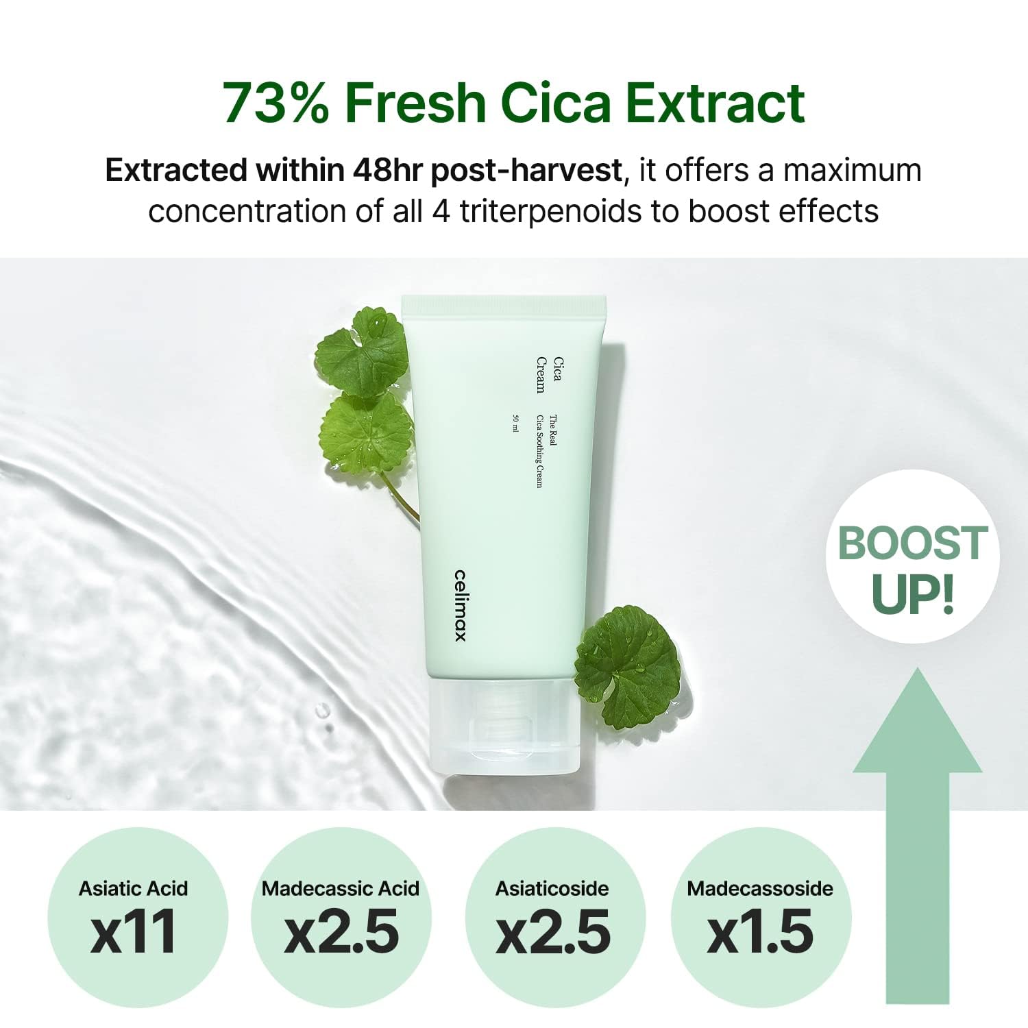 Foto 3 pulgar | Crema Celimax The Real Cica Soothing 50 Ml Con Extracto De Cica Fresca - Venta Internacional.