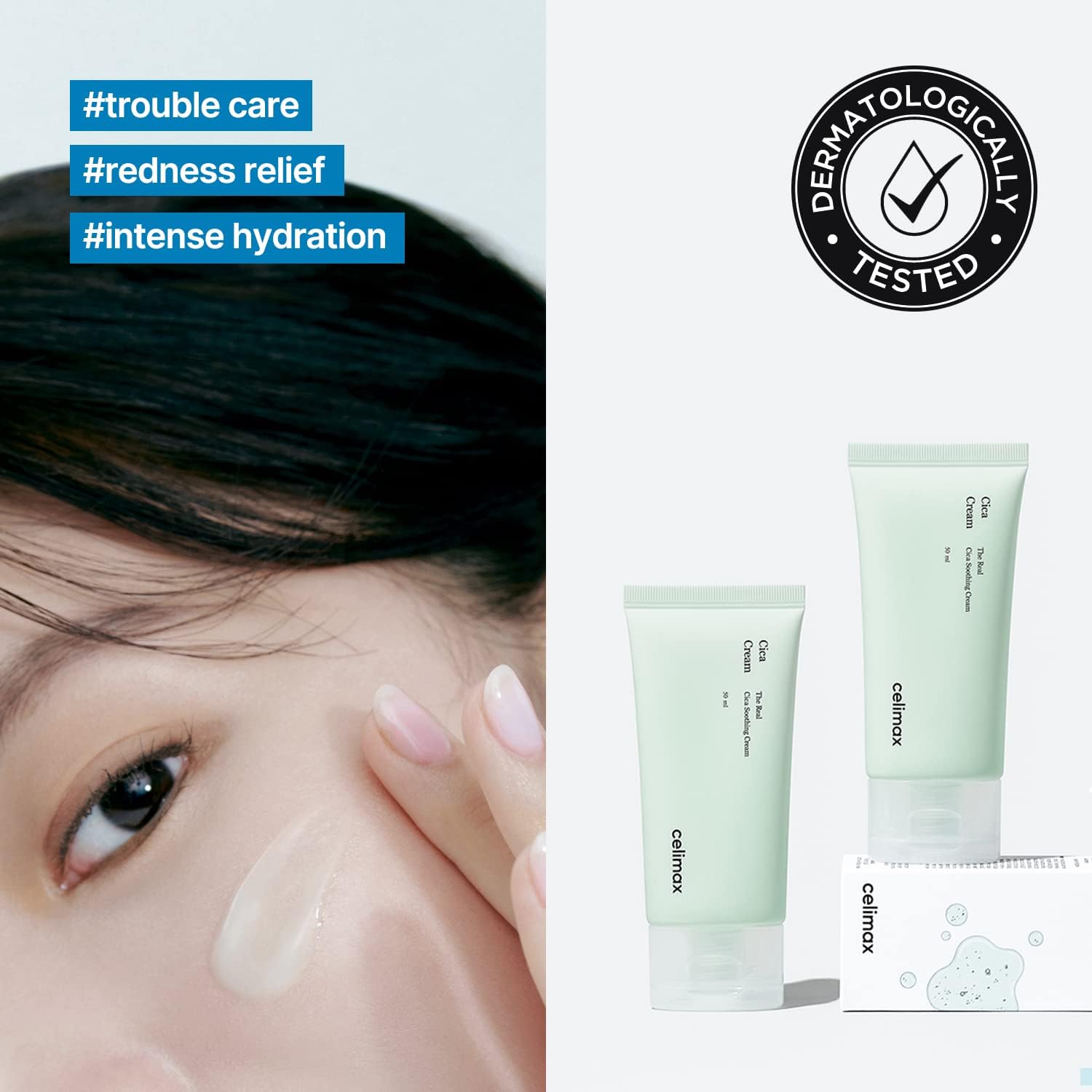 Foto 7 pulgar | Crema Celimax The Real Cica Soothing 50 Ml Con Extracto De Cica Fresca - Venta Internacional.