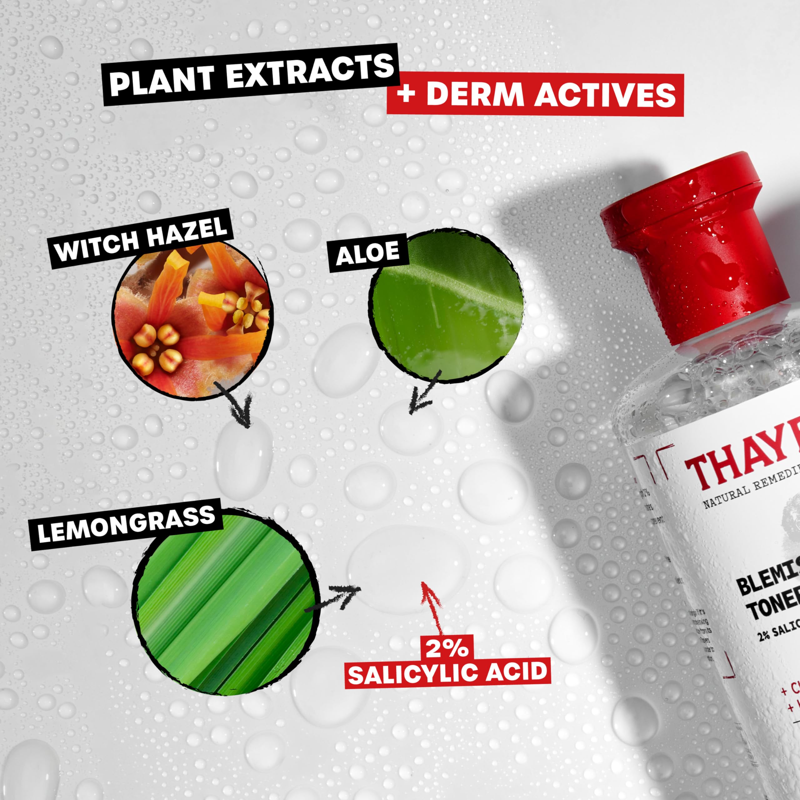 Foto 4 | Toner Thayers, Ácido Salicílico Para Eliminar Imperfecciones, 60 Ml, 2% De Ácido - Venta Internacional.