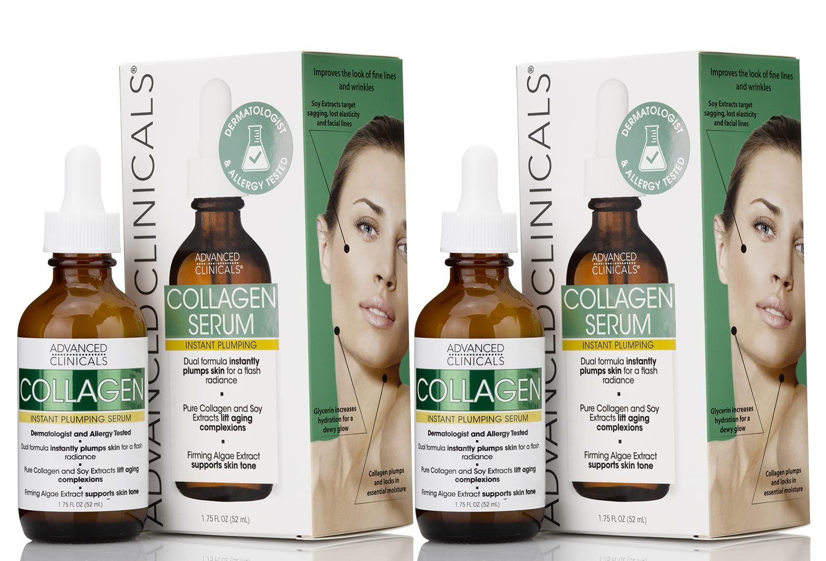 Foto 2 pulgar | Serum Advanced Clinicals, Reafirmante Facial Con Colágeno, 50 Ml - Venta Internacional.