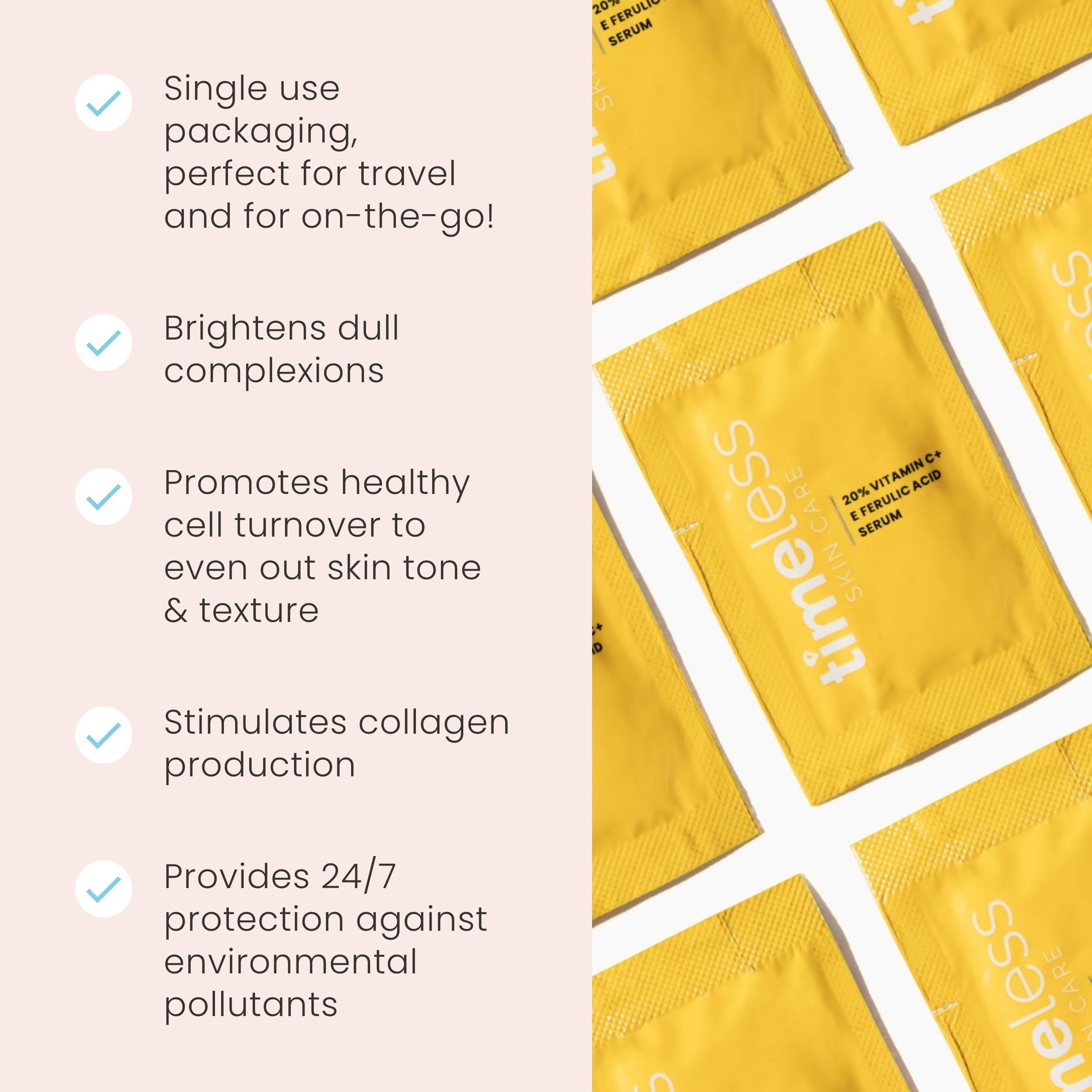 Foto 4 pulgar | Sérum Timeless Skin Care Con Vitamina C, 20% Con Vitamina E Y Ácido Ferúlico - Venta Internacional.