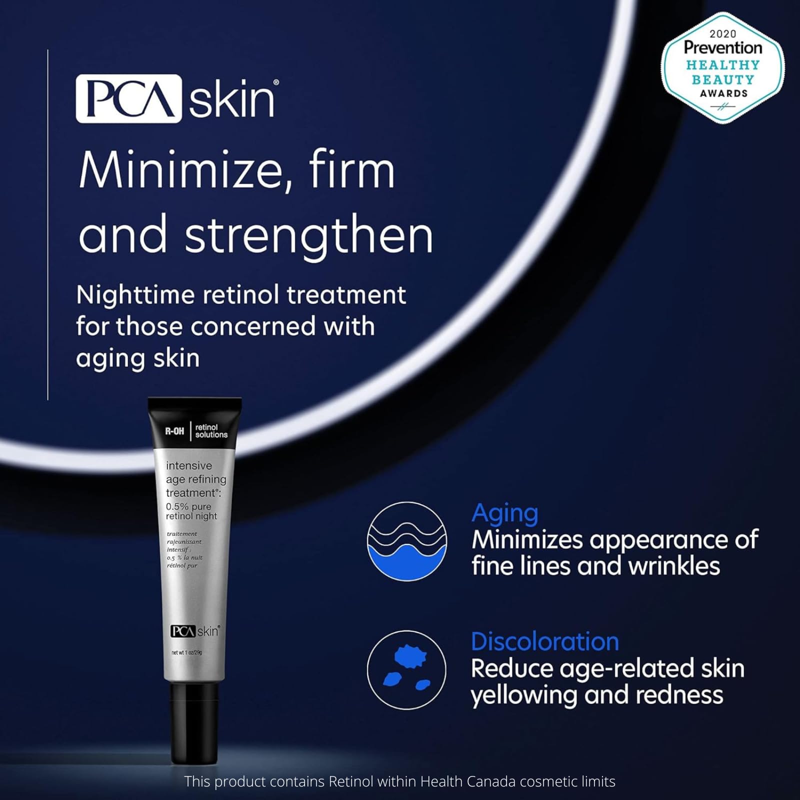 Foto 3 pulgar | Sérum Pca Skin Intensive Antienvejecimiento Con Retinol 0,5% 30 Ml - Venta Internacional.