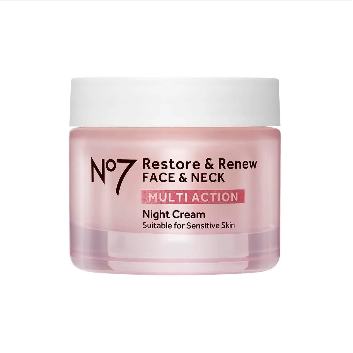 Foto 2 pulgar | Crema De Noche No7 Restore & Renew Para Rostro Y Cuello, 50 Ml, Antienvejecimiento - Venta Internacional.