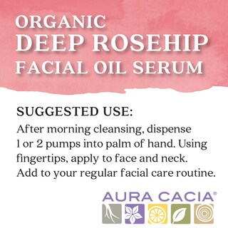 Foto 2 | Sérum Facial Aura Cacia Organic Rosa Mosqueta Profunda 30 Ml - Venta Internacional.
