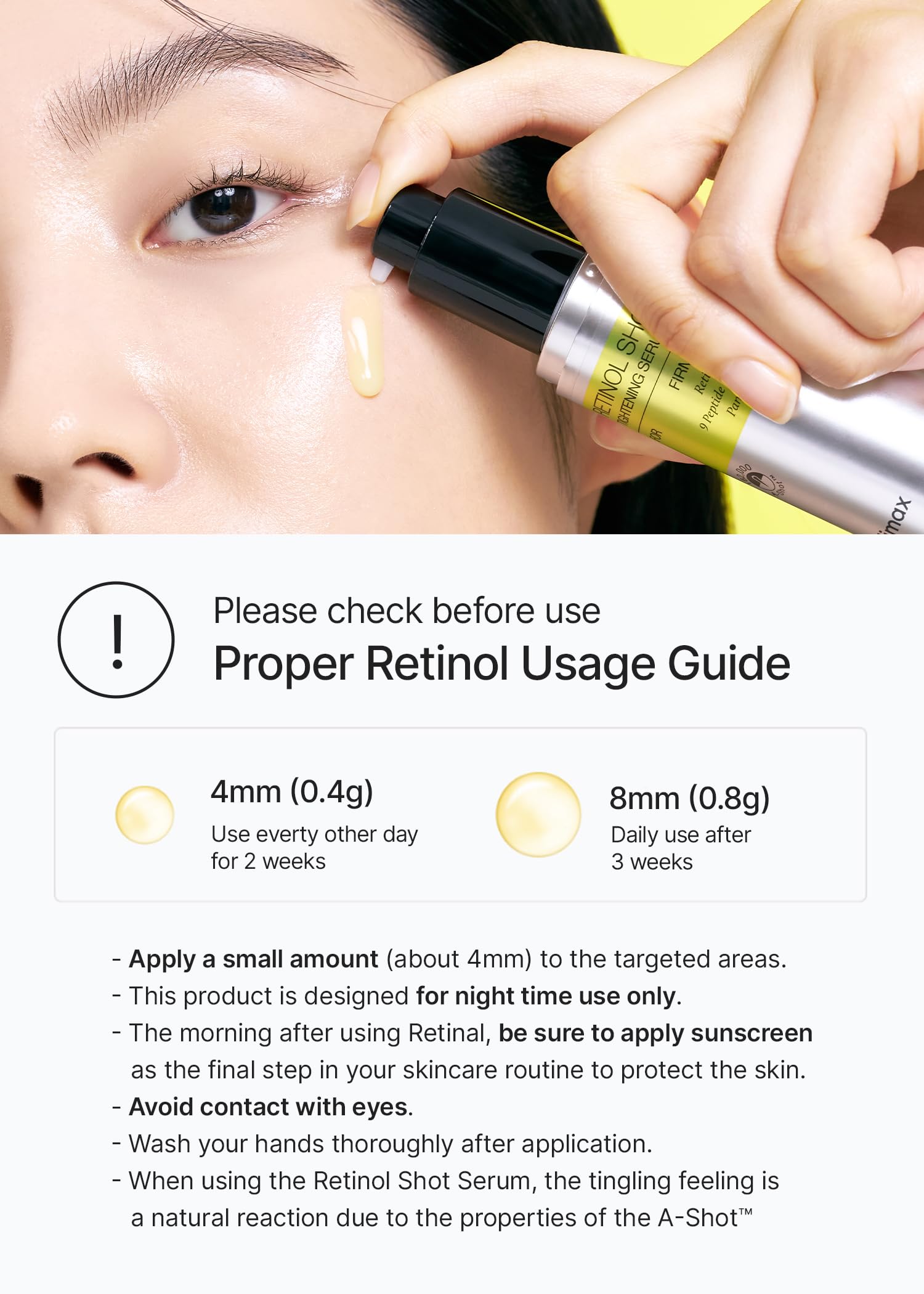 Foto 7 pulgar | Sérum Celimax The Vita A Retinol Shot Tensor, 30 Ml - Venta Internacional.