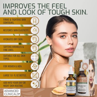 Foto 6 | Sérum Para El Cuidado De La Piel Facial Advanced Clinicals, Aceite De Cúrcuma, 50 Ml - Venta Internacional.