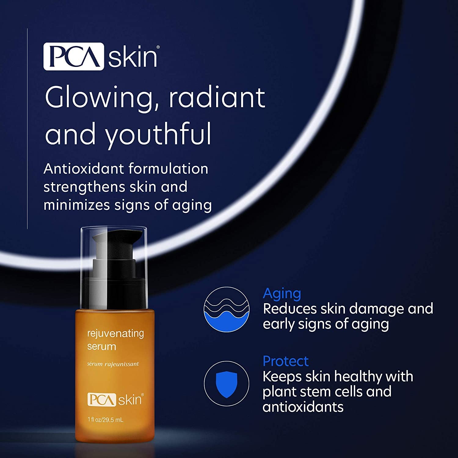 Foto 3 pulgar | Sérum Pca Skin Rejuvenecedor Antienvejecimiento De 30 Ml Con Bomba - Venta Internacional.