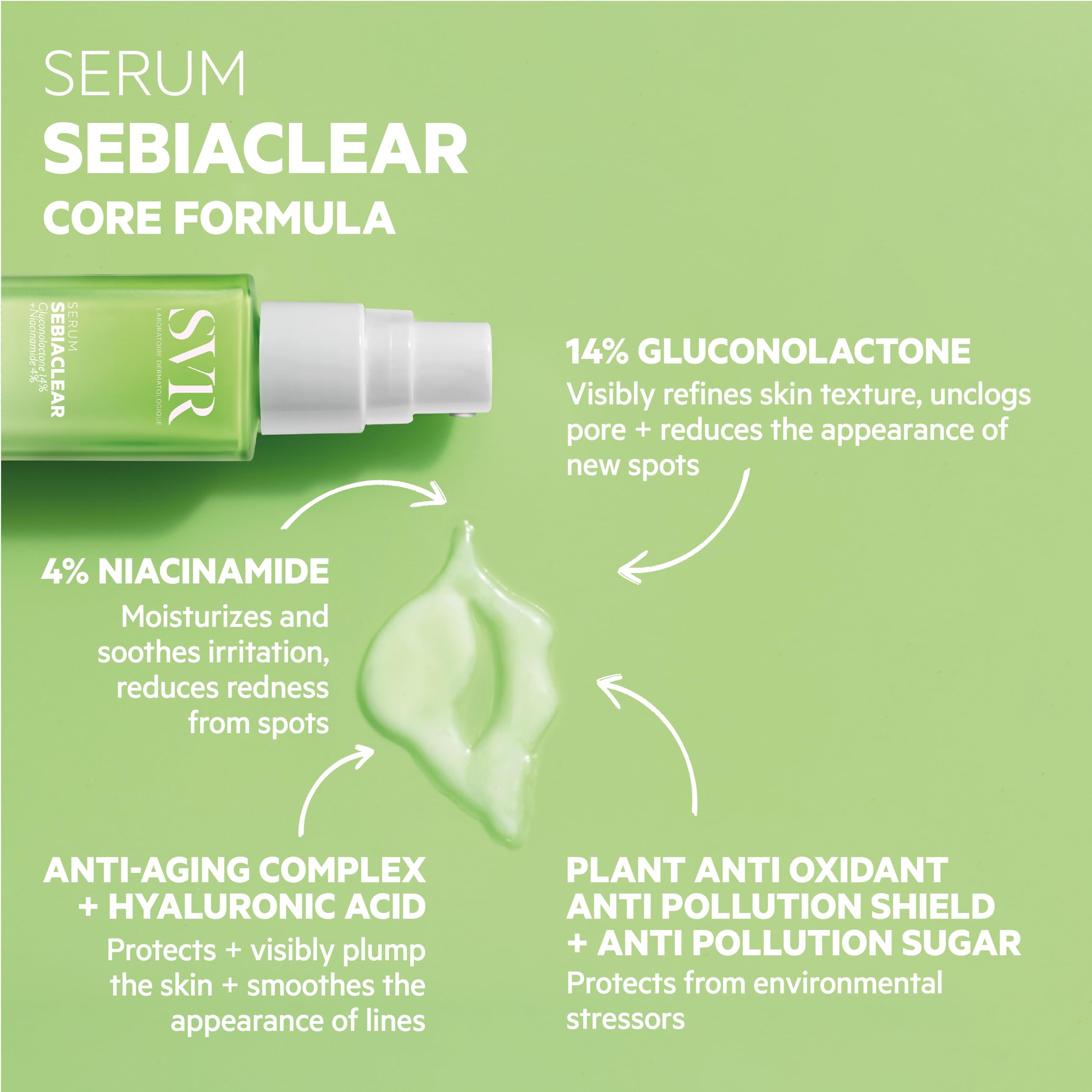 Foto 3 | Sérum Svr Sebiaclear Face Retinoid Alternative, 30 Ml, Aceite - Venta Internacional.