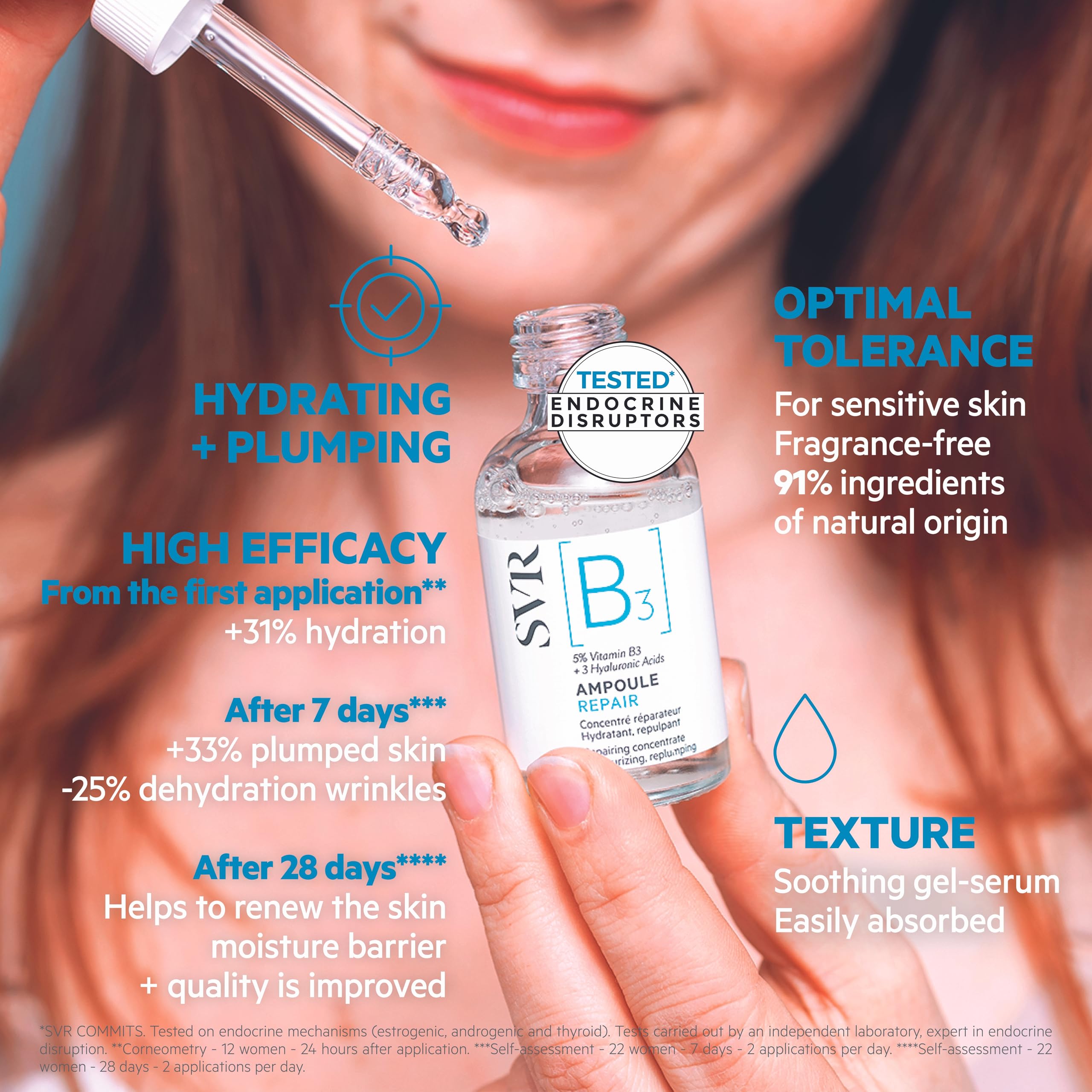 Foto 7 pulgar | Sérum Facial Svr B3 Concentrado Hydra Plumping 30 Ml - Venta Internacional.