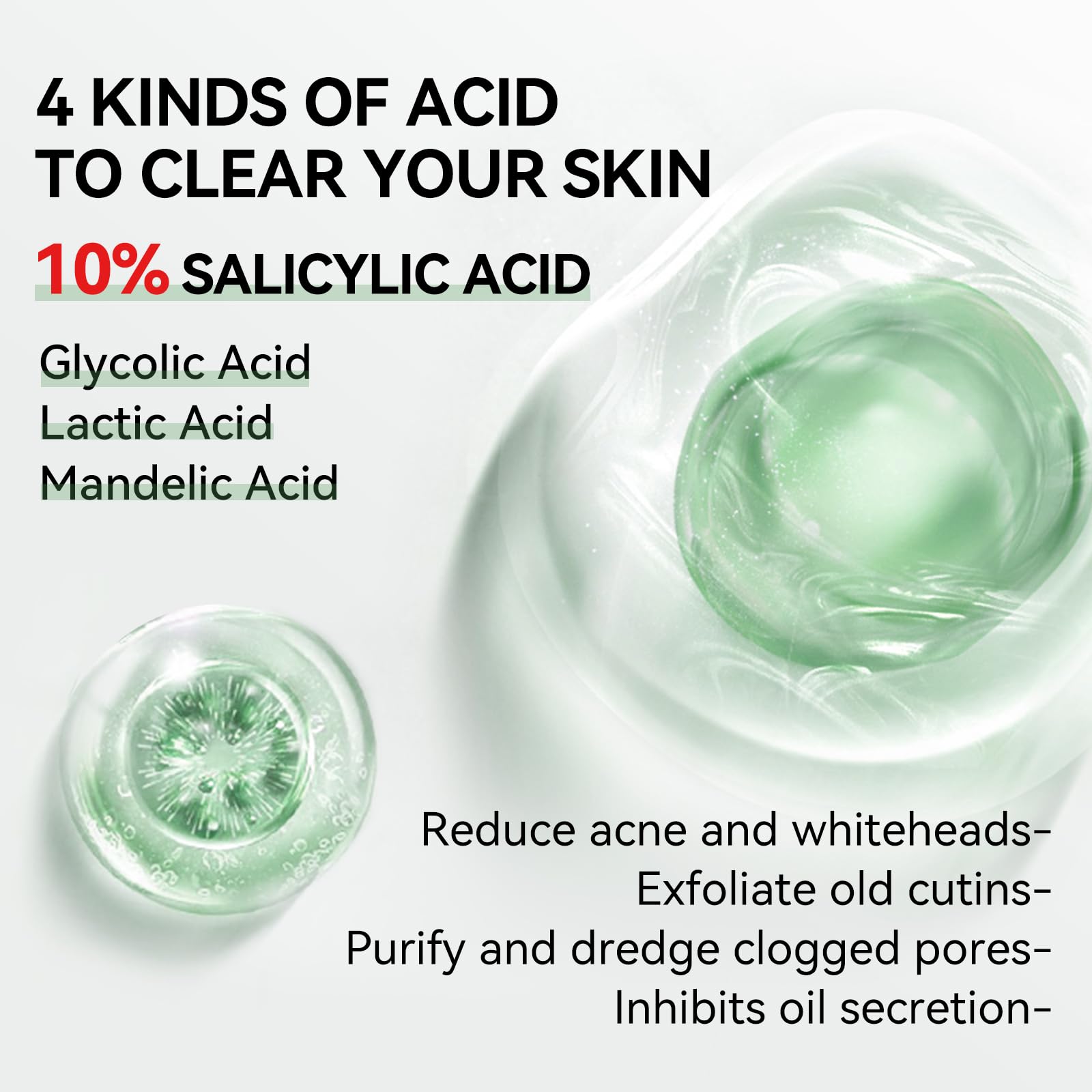Foto 3 pulgar | Serum Lanbena Para Tratamiento Del Acné Con 10% De Ácido Salicílico, 15 Ml - Venta Internacional.