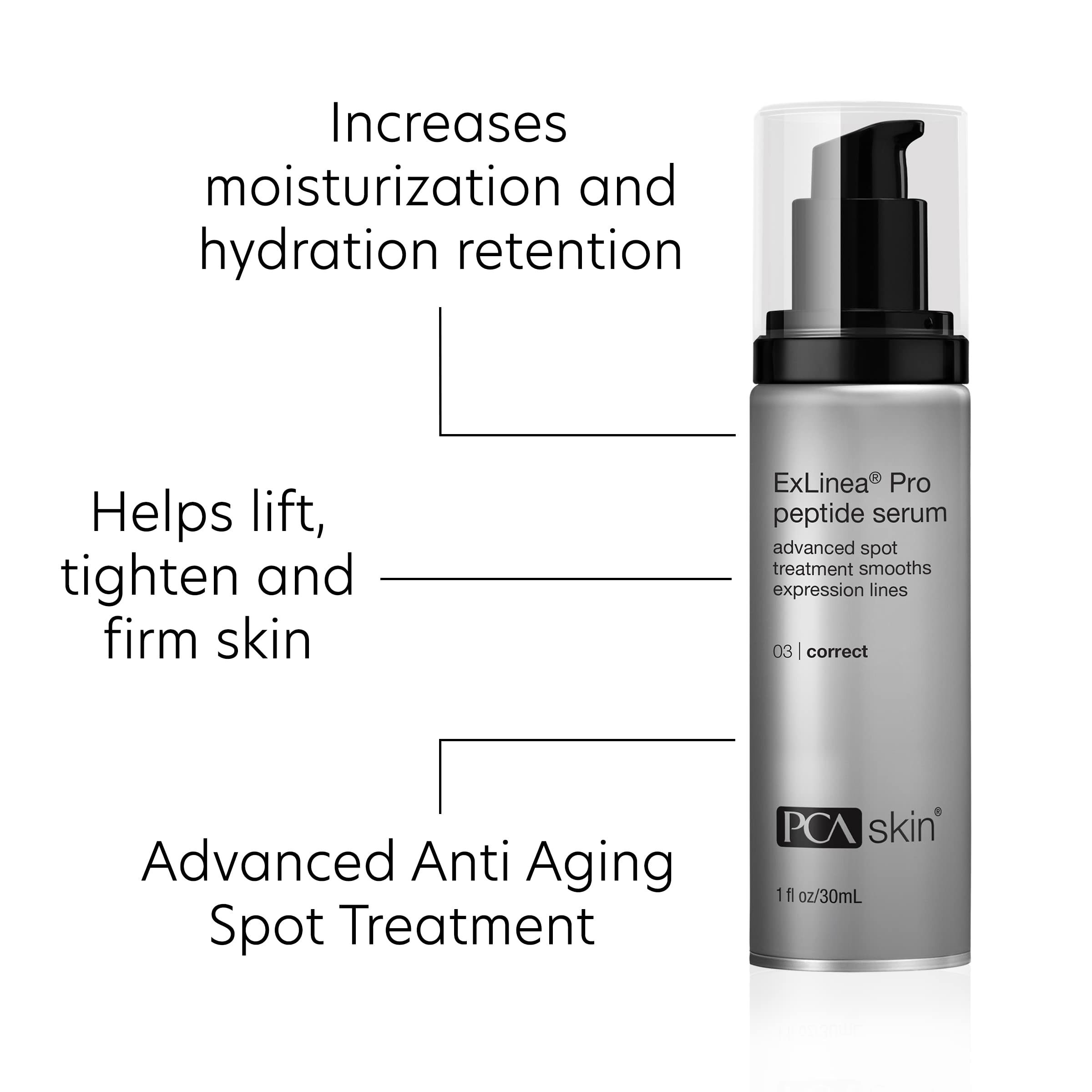 Foto 3 pulgar | Sérum Pca Skin Exlinea Pro Peptide 30 Ml Lift Tense Firm - Venta Internacional.