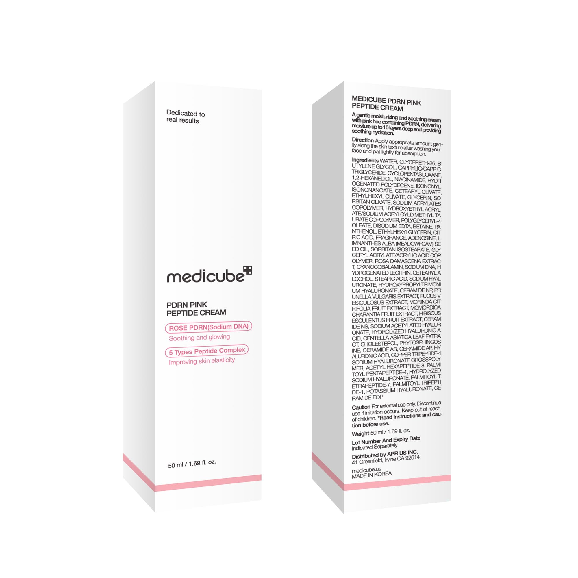 Foto 8 pulgar | Crema Hidratante Medicube Pdrn Pink Con Niacinamida 50 Ml - Venta Internacional.