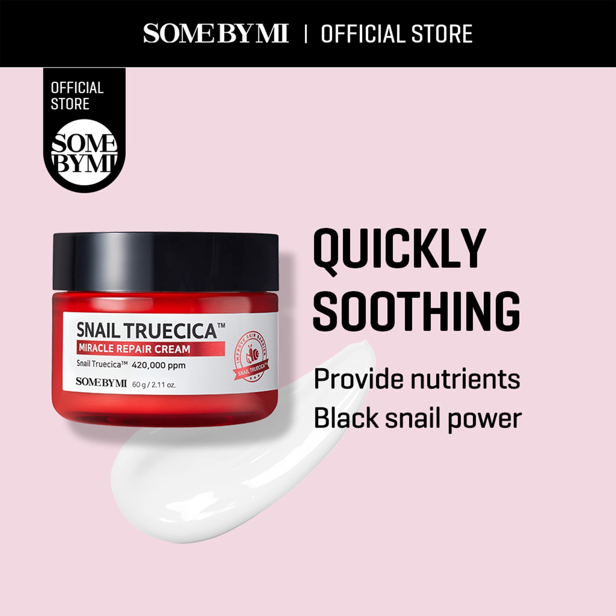 Foto 2 | Crema Hidratante Some By Mi Snail Truecica 60 g - Venta Internacional