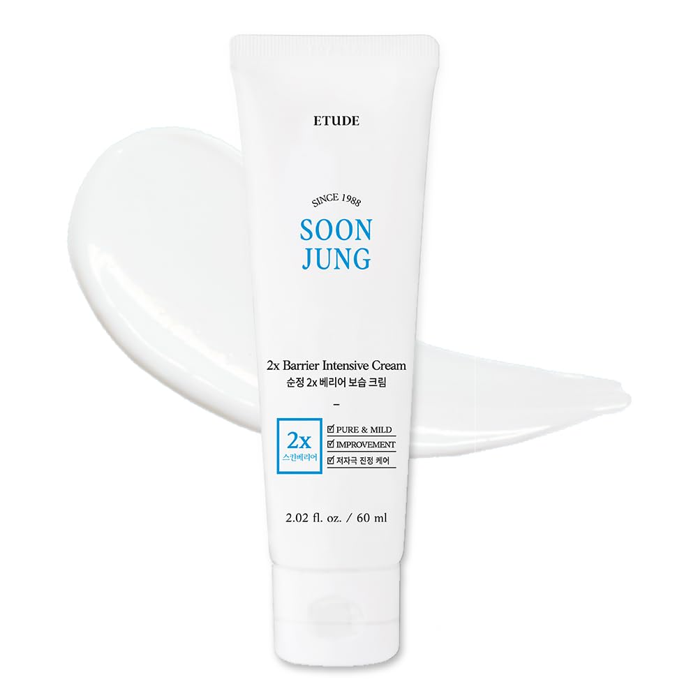 Foto 2 pulgar | Crema Facial Etude House Soonjung 2x Barrier Intensive 60 Ml - Venta Internacional.