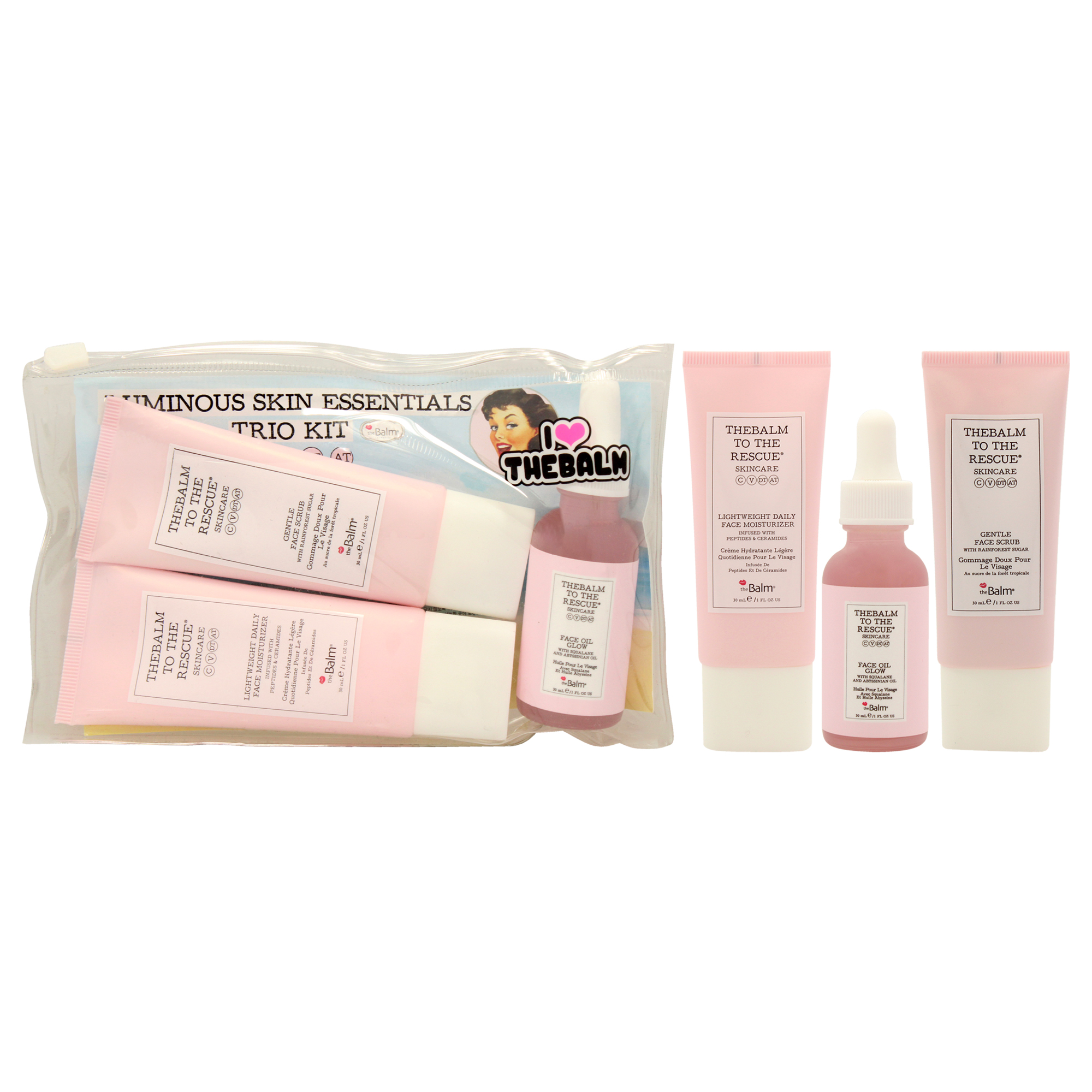 Foto 1 | Set De Cuidado De La Piel The Balm Luminous Skin Essentials Para Mujer - Venta Internacional.
