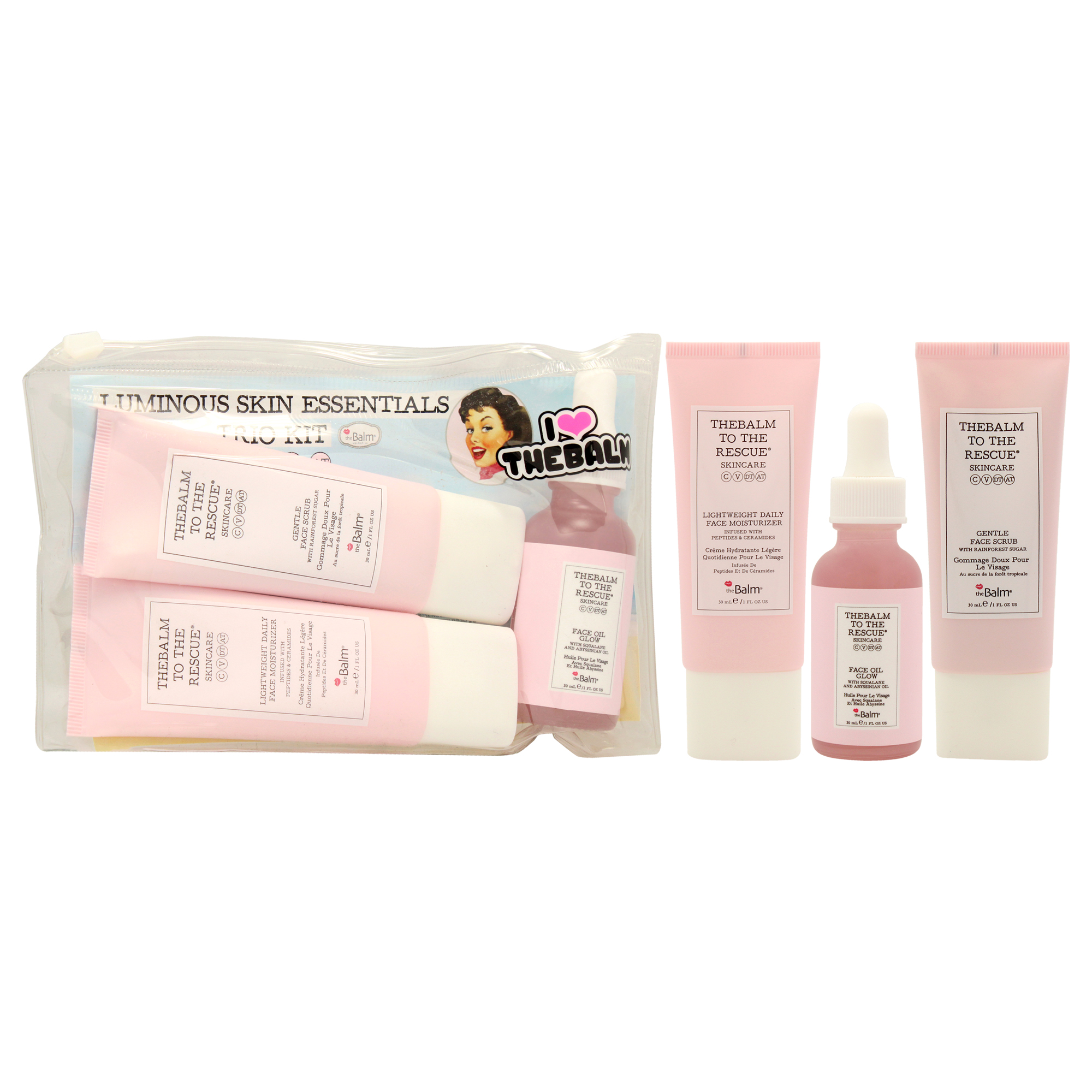 Foto 3 | Set De Cuidado De La Piel The Balm Luminous Skin Essentials Para Mujer - Venta Internacional.