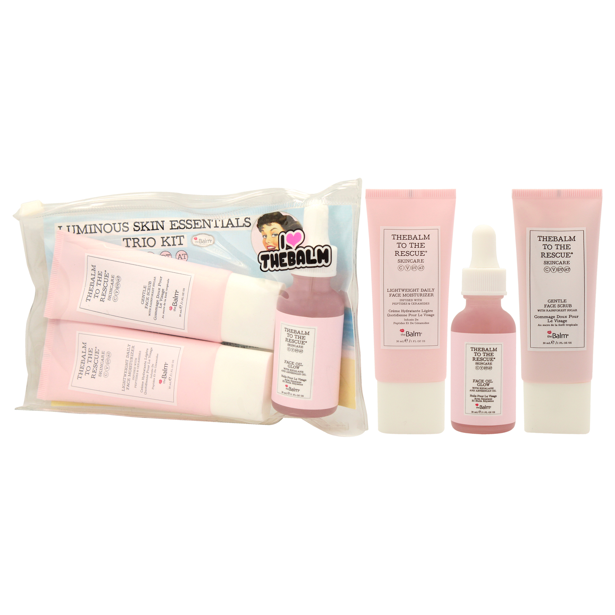Foto 4 | Set De Cuidado De La Piel The Balm Luminous Skin Essentials Para Mujer - Venta Internacional.