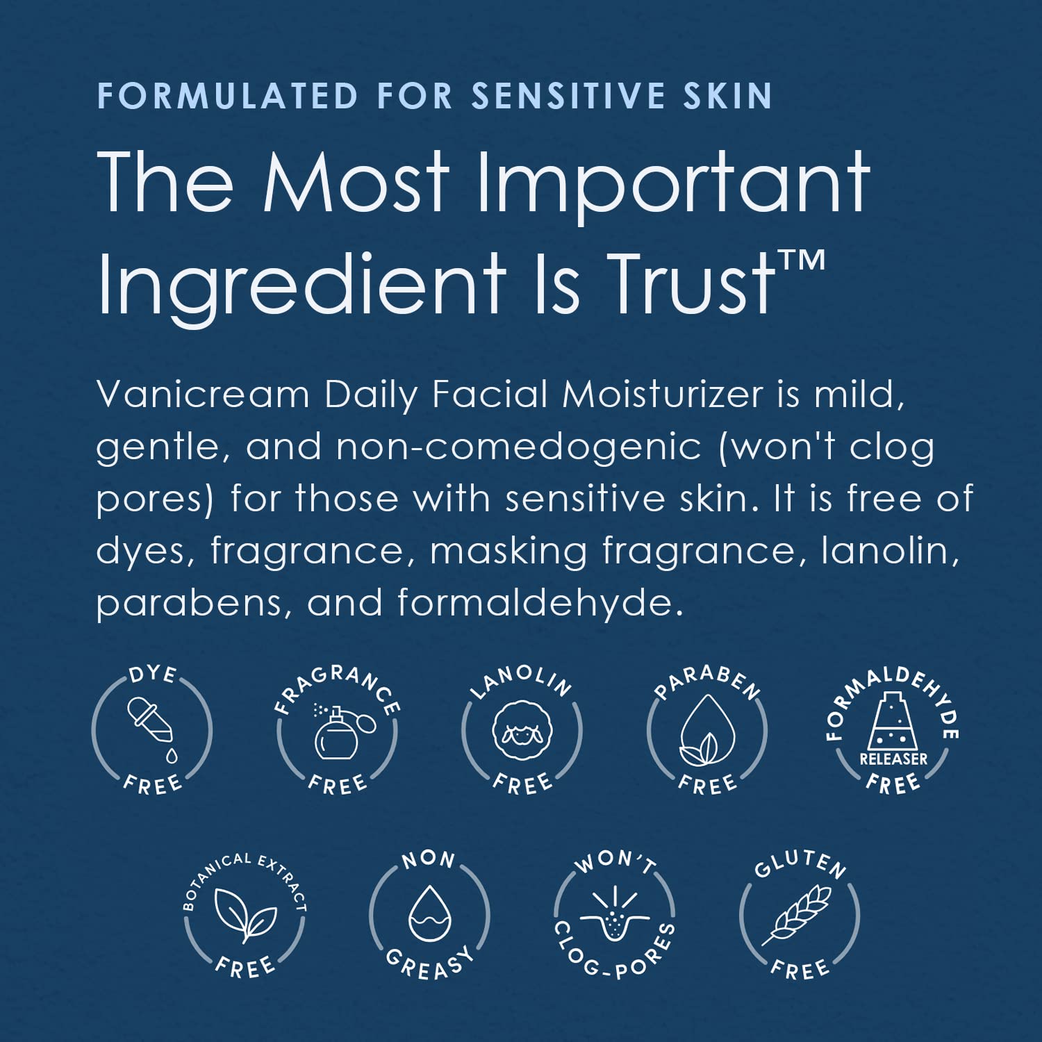 Foto 6 pulgar | Crema Hidratante Vanicream Daily Facial Con Ceramidas 90 Ml Sensitive - Venta Internacional.