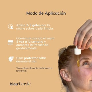 Foto 8 | Suero Retinol 0.15 Blauverde Humecta 30 ml