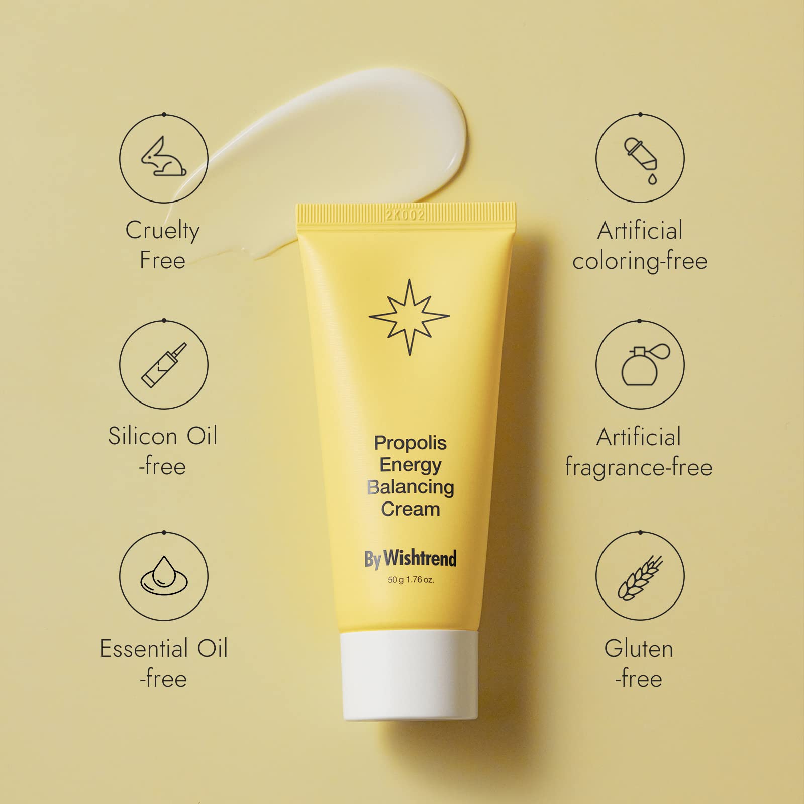 Foto 7 pulgar | Crema Facial By Wishtrend Propolis Energy Balancing 50 Ml - Venta Internacional.