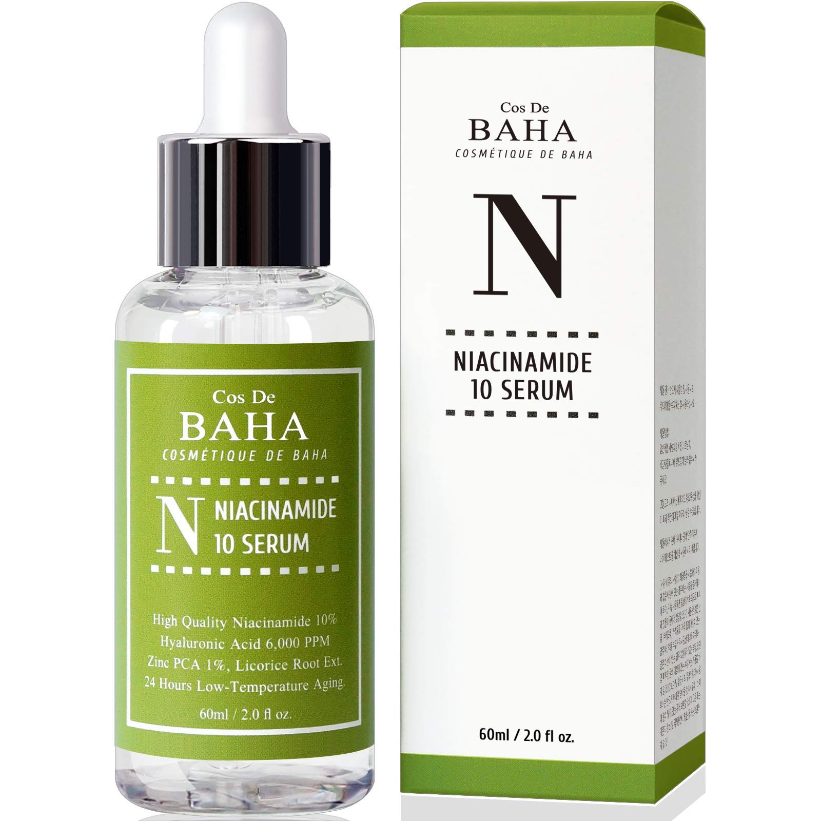 Foto 2 pulgar | Sérum Cos De Baha Niacinamida 10% + Zinc Pca 1% Para Rostro 60 Ml - Venta Internacional.
