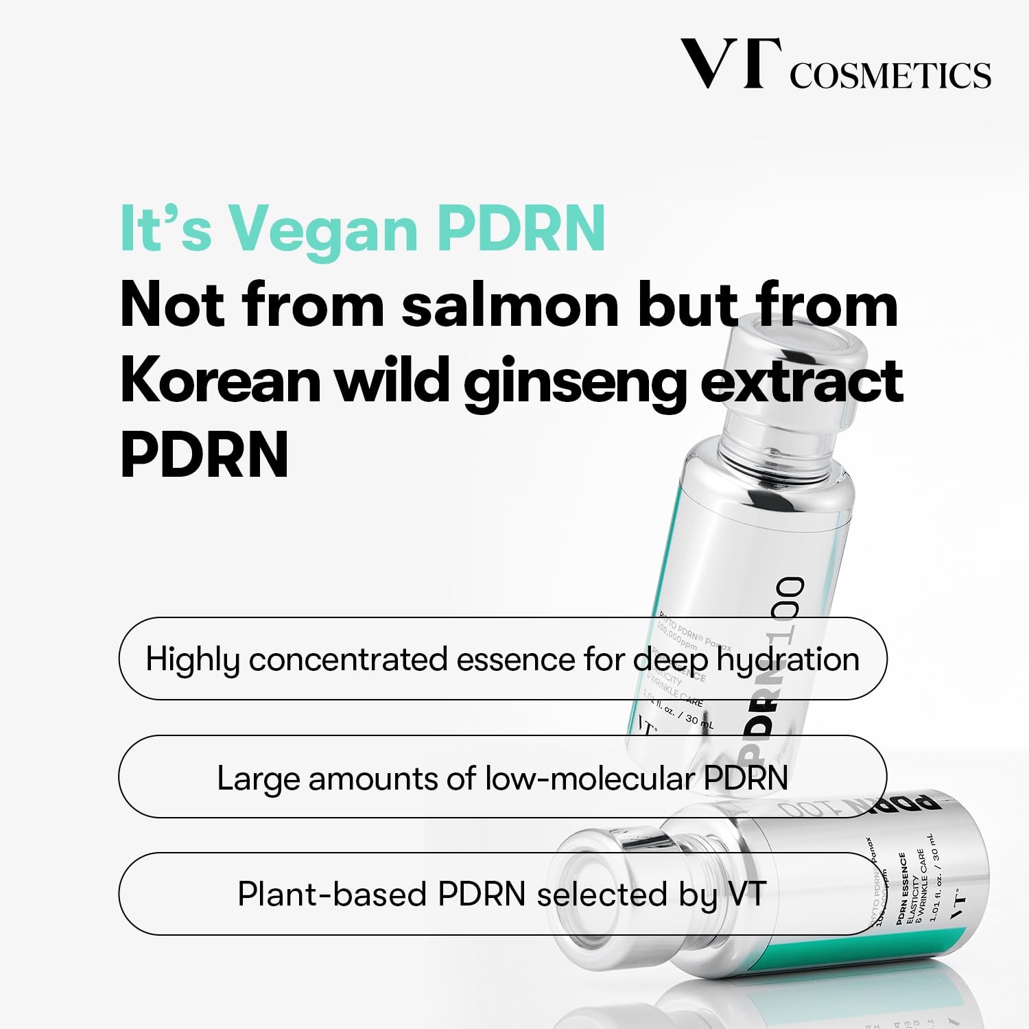 Foto 4 pulgar | Serum Vt Cosmetics Pdrn 100 Essence 30 Ml Para El Cuidado De La Piel Coreano - Venta Internacional.