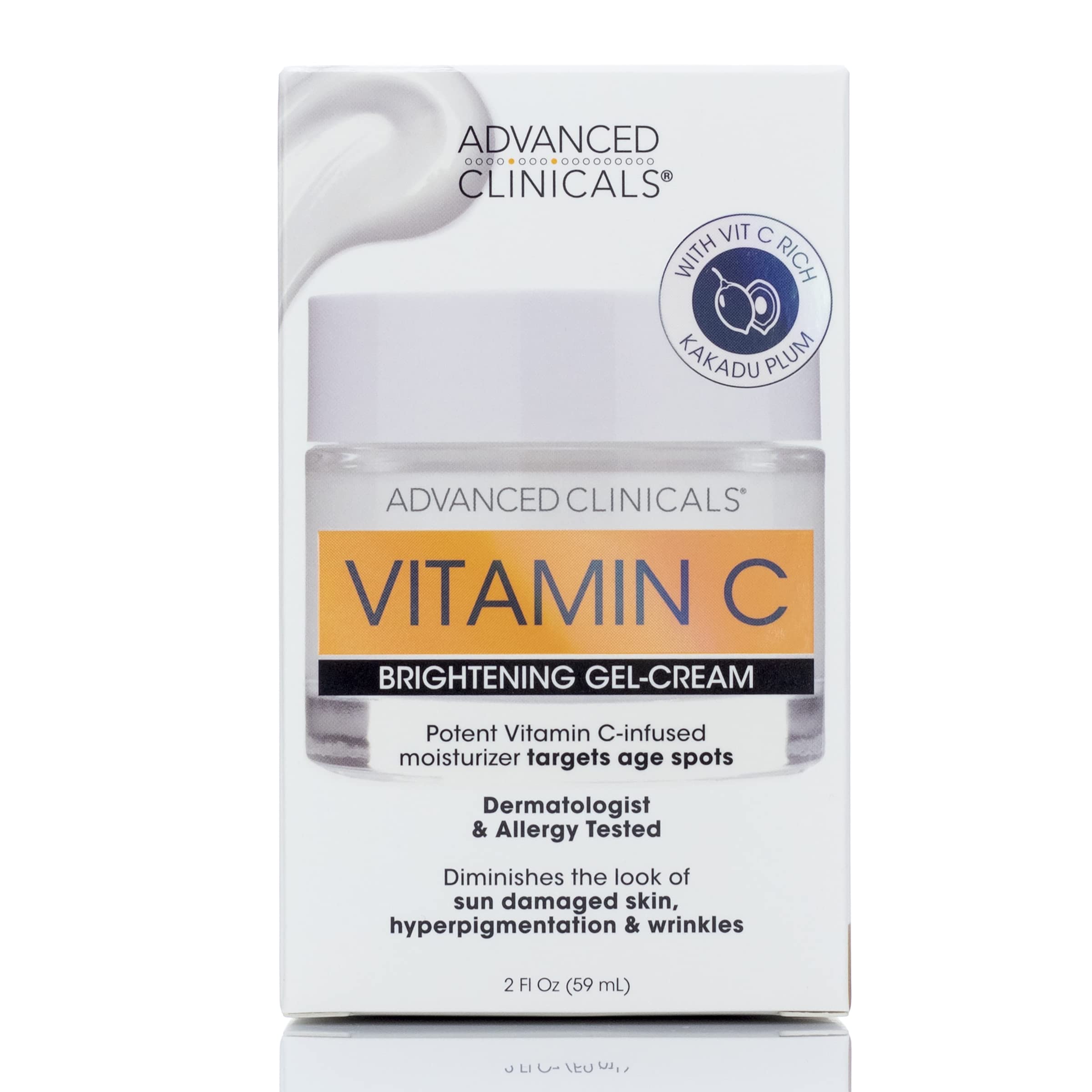 Foto 6 pulgar | Crema Facial Con Vitamina C Moisturizer Advanced Clinicals, 60 Ml - Venta Internacional.