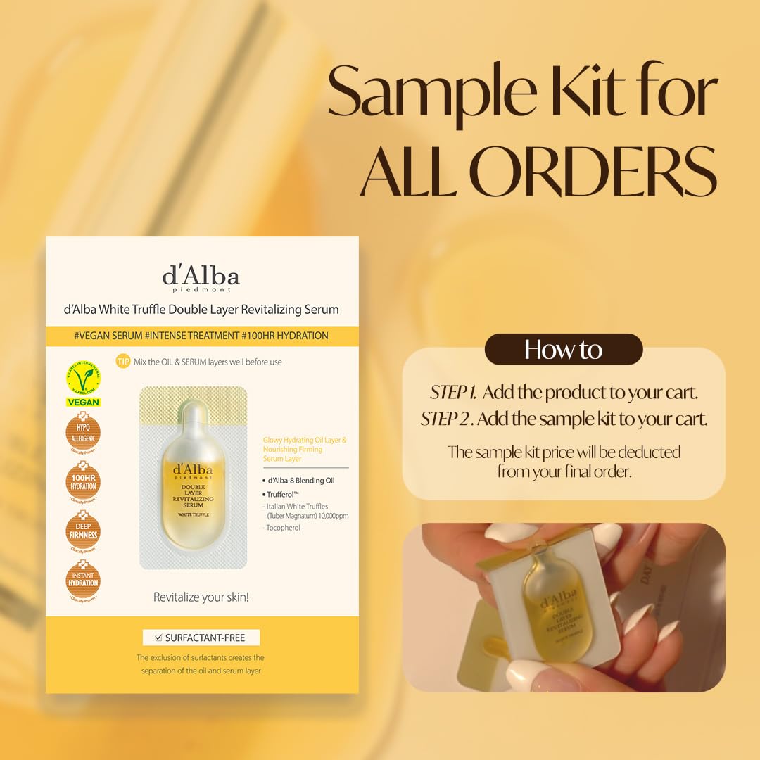 Foto 3 pulgar | Serum D'alba Con Trufa Blanca Del Piamonte, 30 Ml, 100 Horas De Hidratación - Venta Internacional.