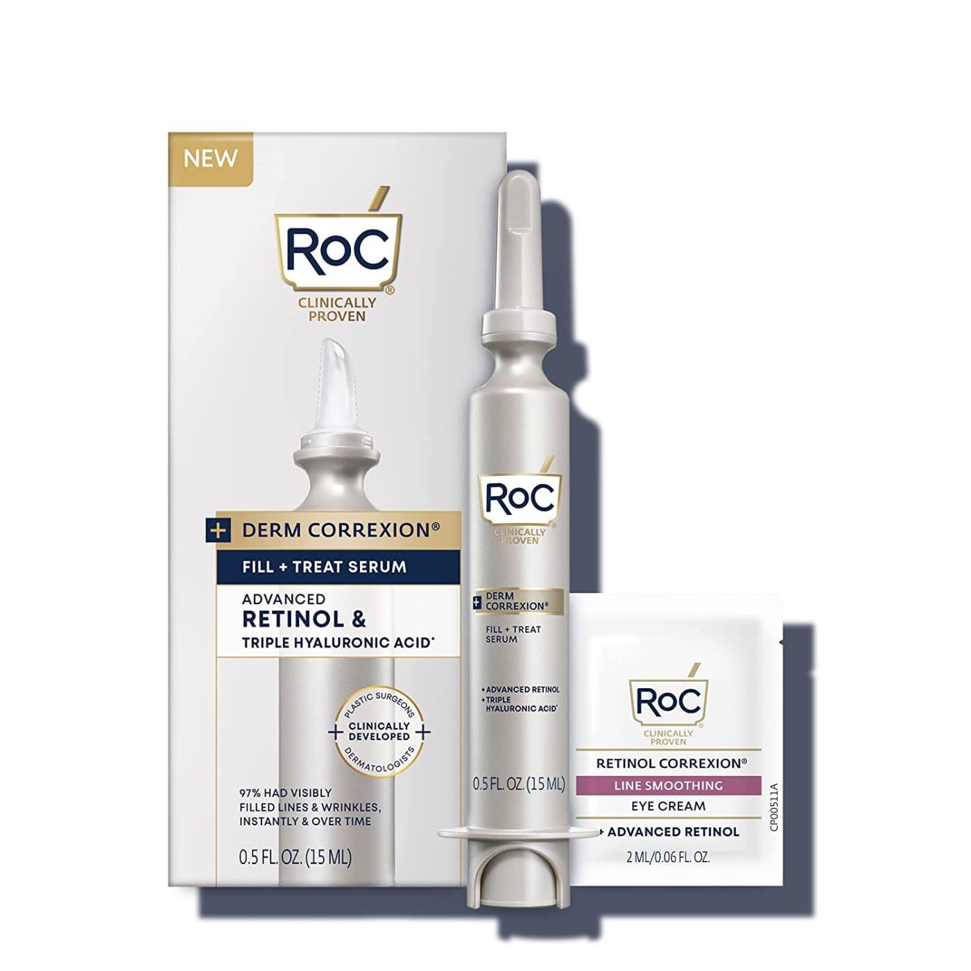 Foto 2 pulgar | Sérum Roc Derm Correxion Fill + Treat Advanced Retinol, 15 Ml - Venta Internacional.