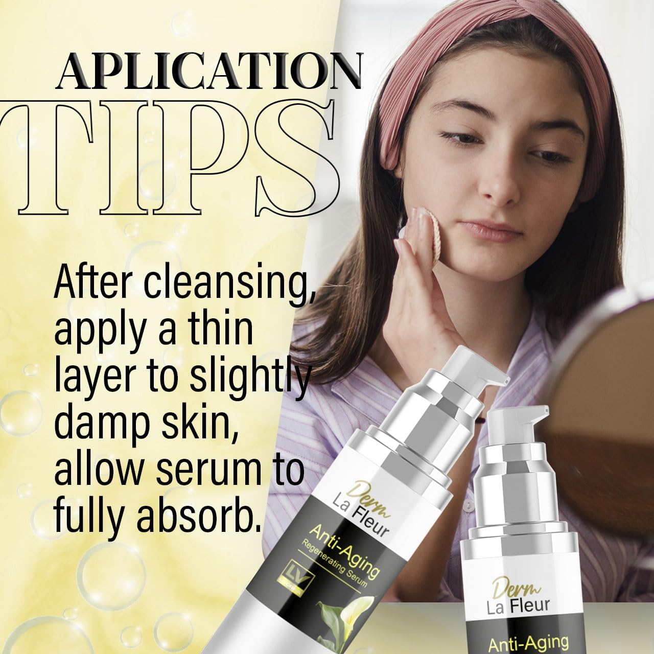 Foto 2 | Serum Derm La Fleur Antienvejecimiento 1 Botella De 30 Ml Durante 1 Mes - Venta Internacional.