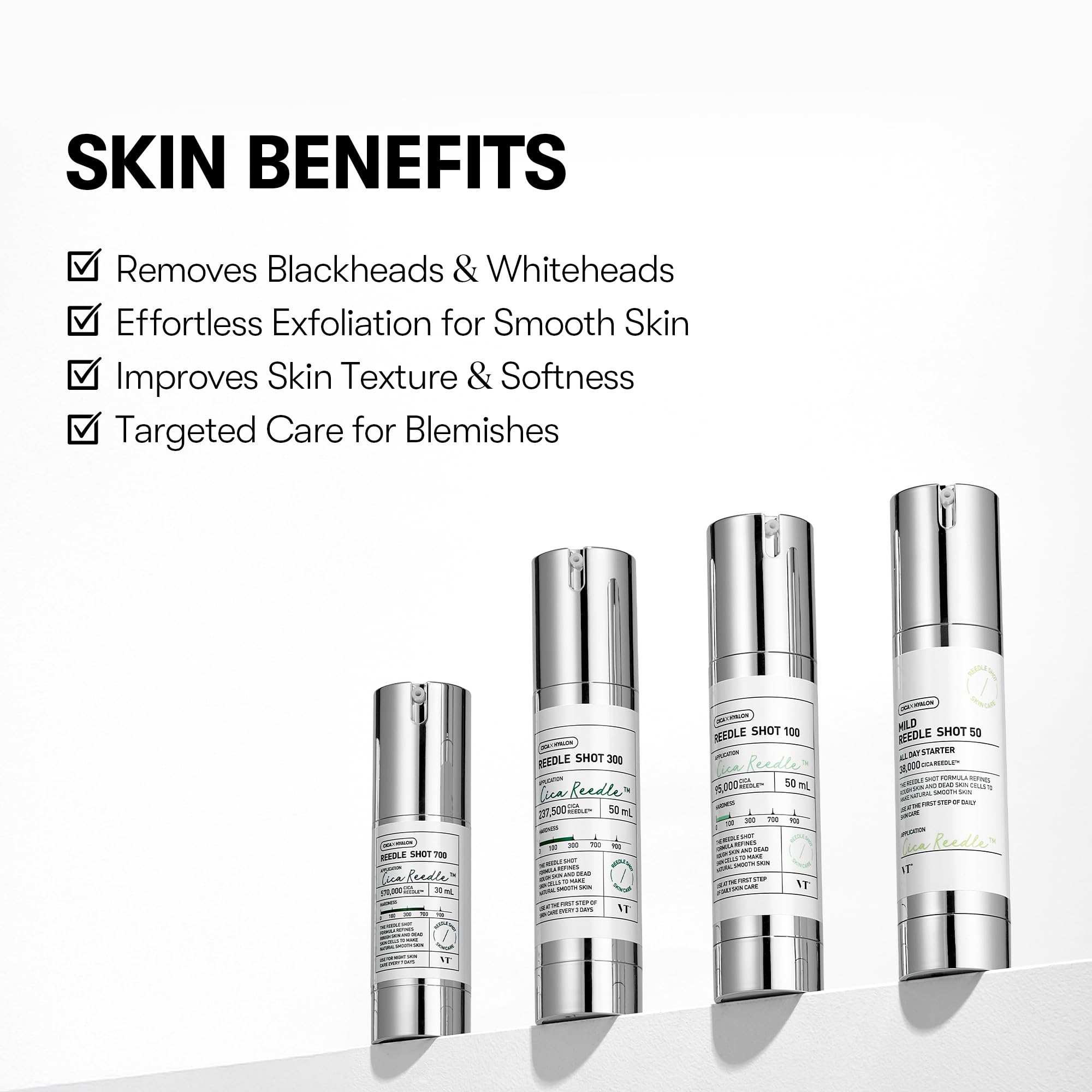 Foto 5 pulgar | Sérum Vt Cosmetics Cica Reedle Shot 50 Para El Cuidado De Los Poros, 50 Ml - Venta Internacional.