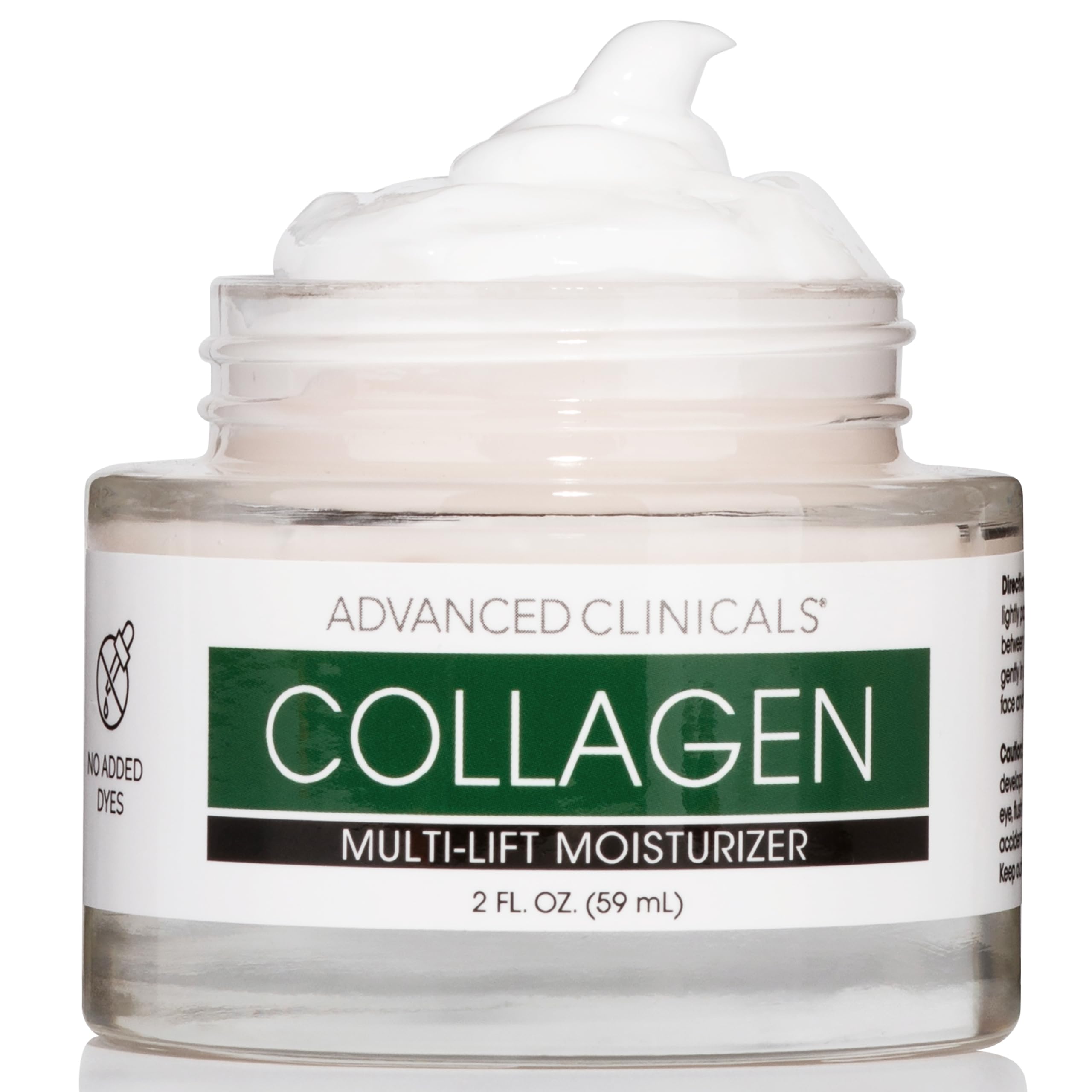 Foto 3 pulgar | Crema Hidratante Facial Con Colágeno Advanced Clinicals, 60 Ml - Venta Internacional.