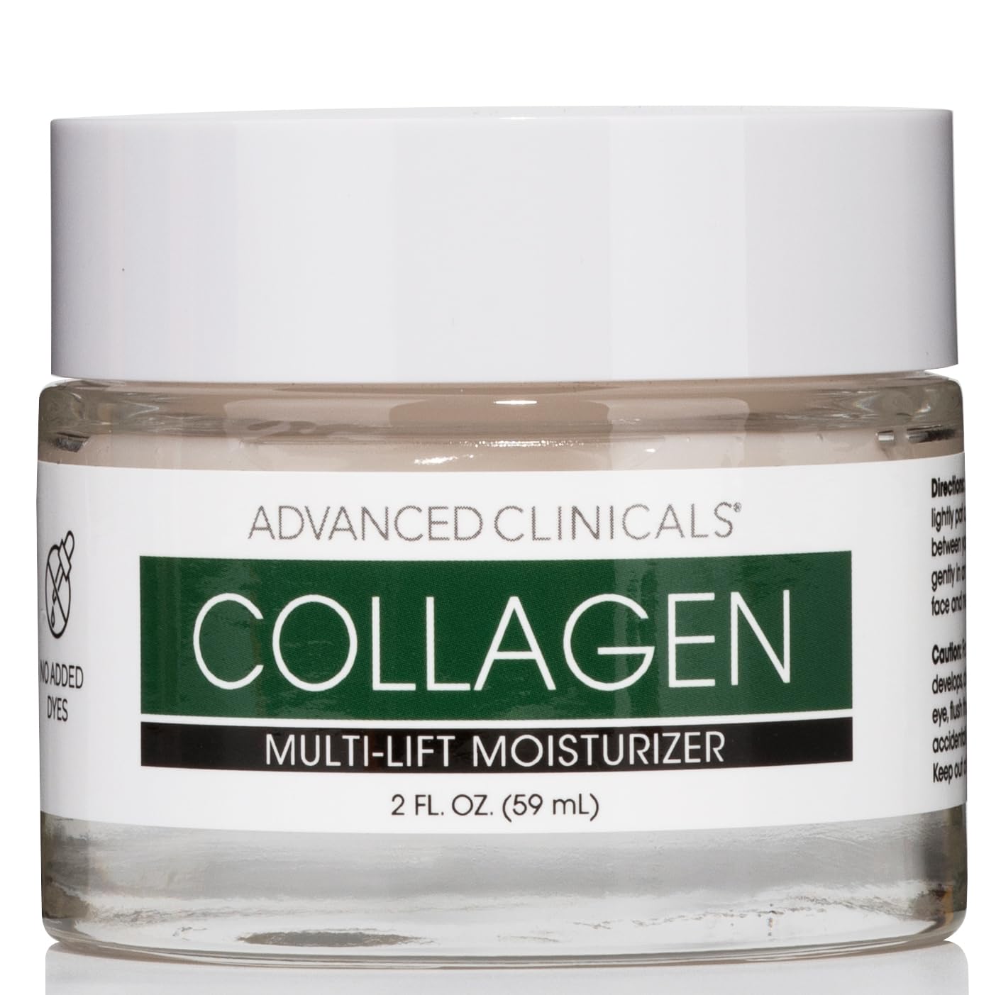 Foto 3 | Crema Hidratante Facial Con Colágeno Advanced Clinicals, 60 Ml - Venta Internacional.
