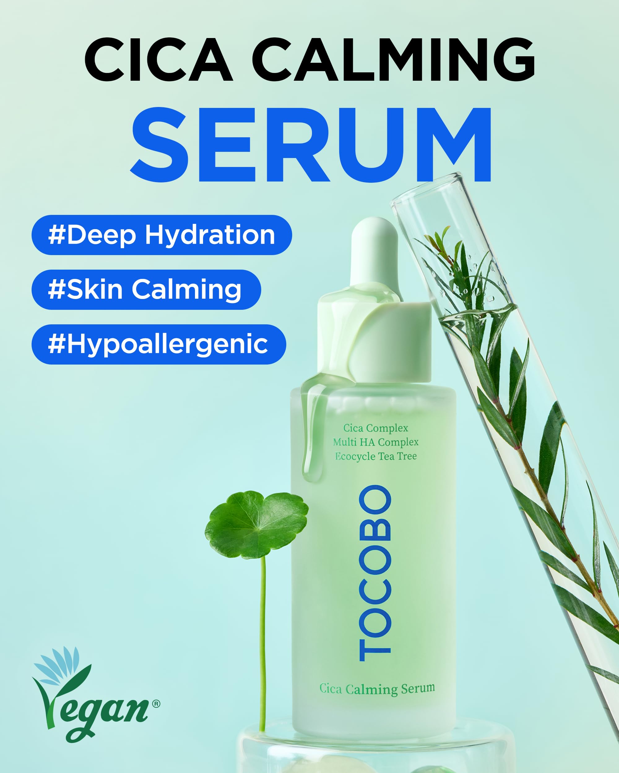 Foto 2 | Sérum Tocobo Cica Calming Con Cica, Árbol De Té Y Ácido Hialurónico - Venta Internacional.